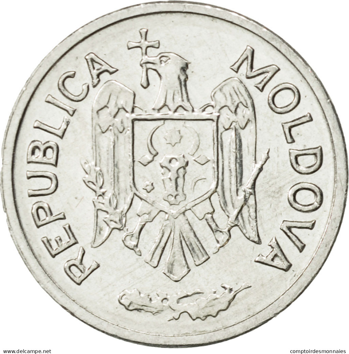 Monnaie, Moldova, Ban, 1996, SUP, Aluminium, KM:1 - Moldavie