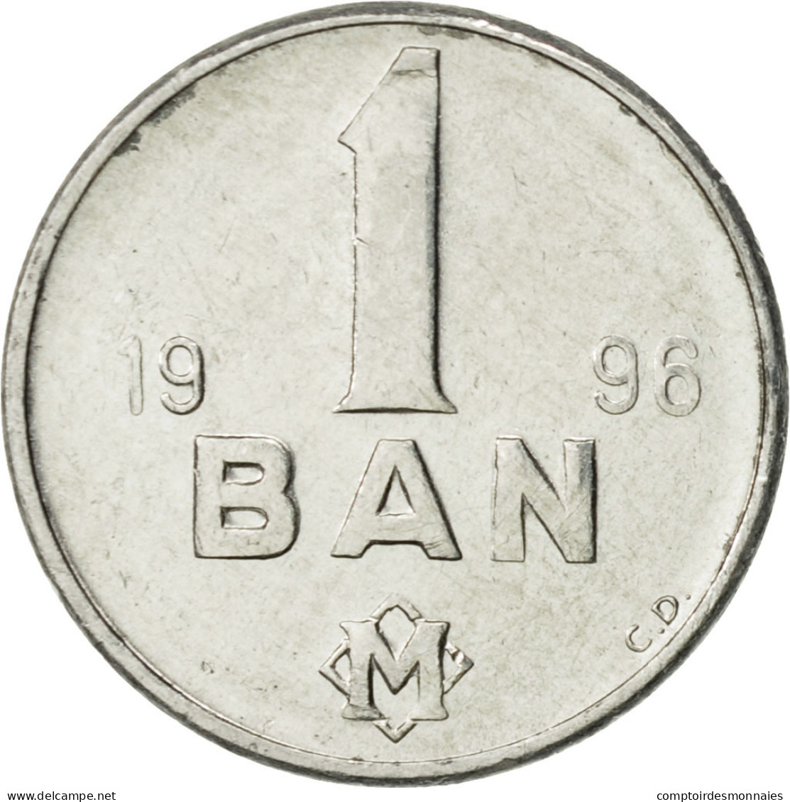 Monnaie, Moldova, Ban, 1996, SUP, Aluminium, KM:1 - Moldawien (Moldau)