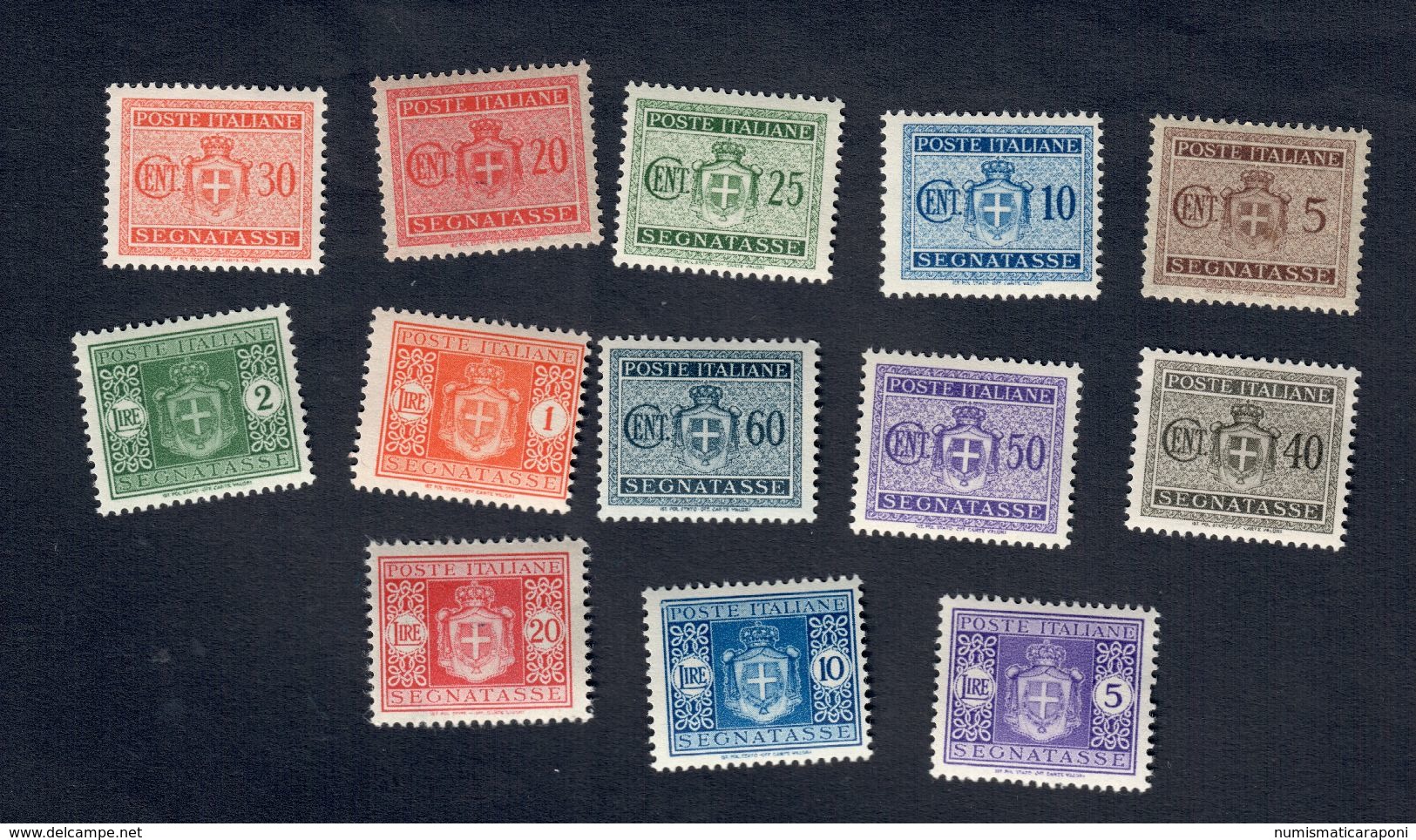 Segnatasse S.2306 1934 Nuovi GOMMA INTEGRA - MNH**   COD FRA.985 - Nuovi