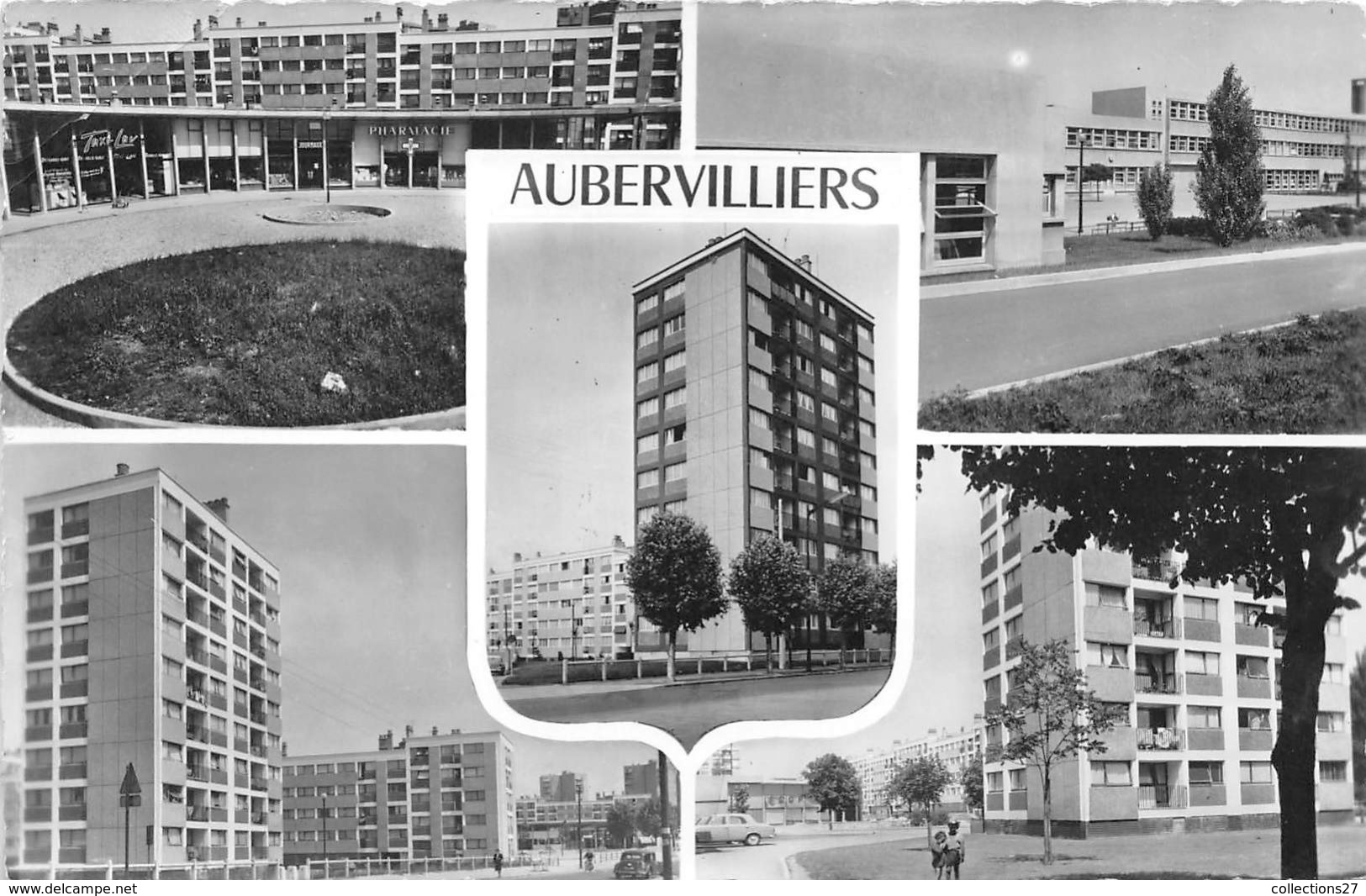 93-AUBERVILLIERS- CITE EMILE DUBOIS , MULTIVUES - Aubervilliers