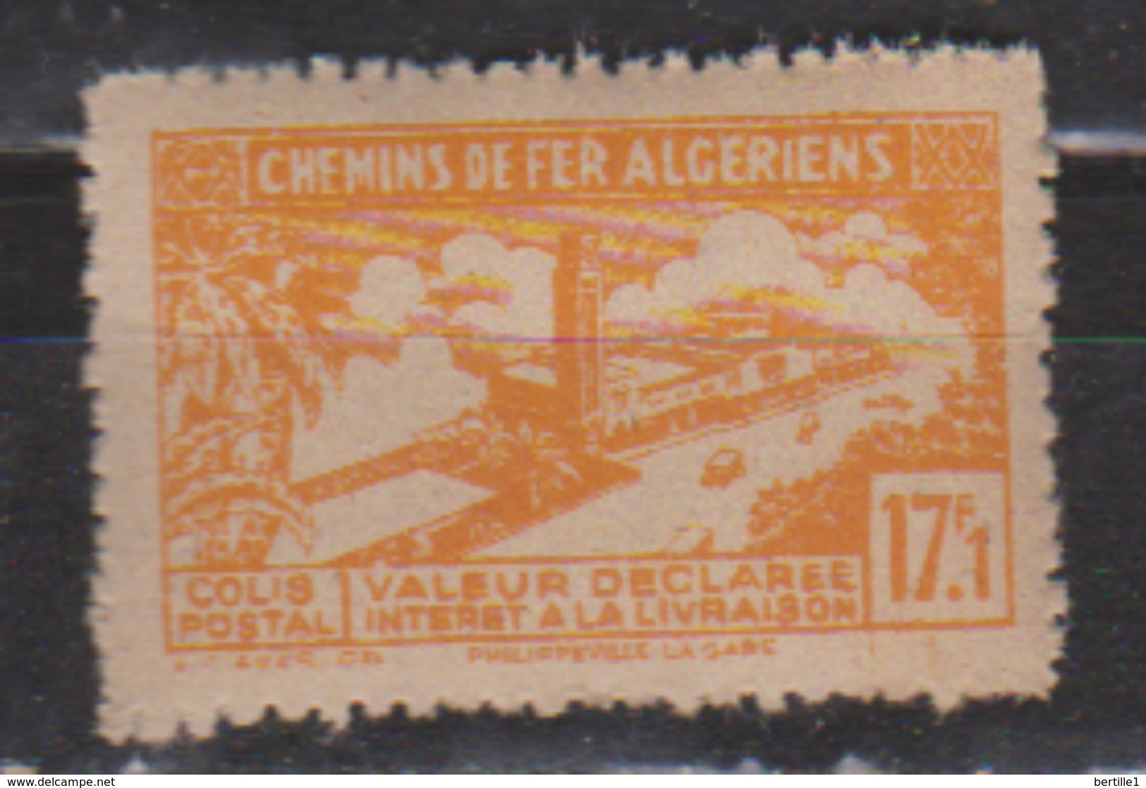 ALGERIE     N° YVERT  COLIS POSTAUX 117 A    NEUF SANS CHARNIERES(n215) - Parcel Post