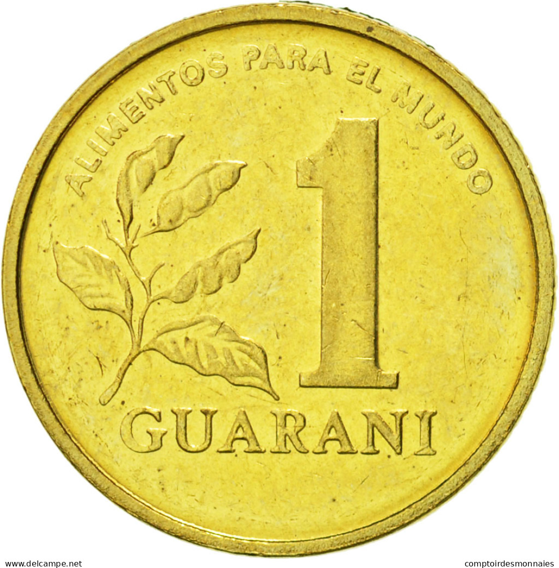 Monnaie, Paraguay, Guarani, 1993, SUP, Brass Plated Steel, KM:192 - Paraguay