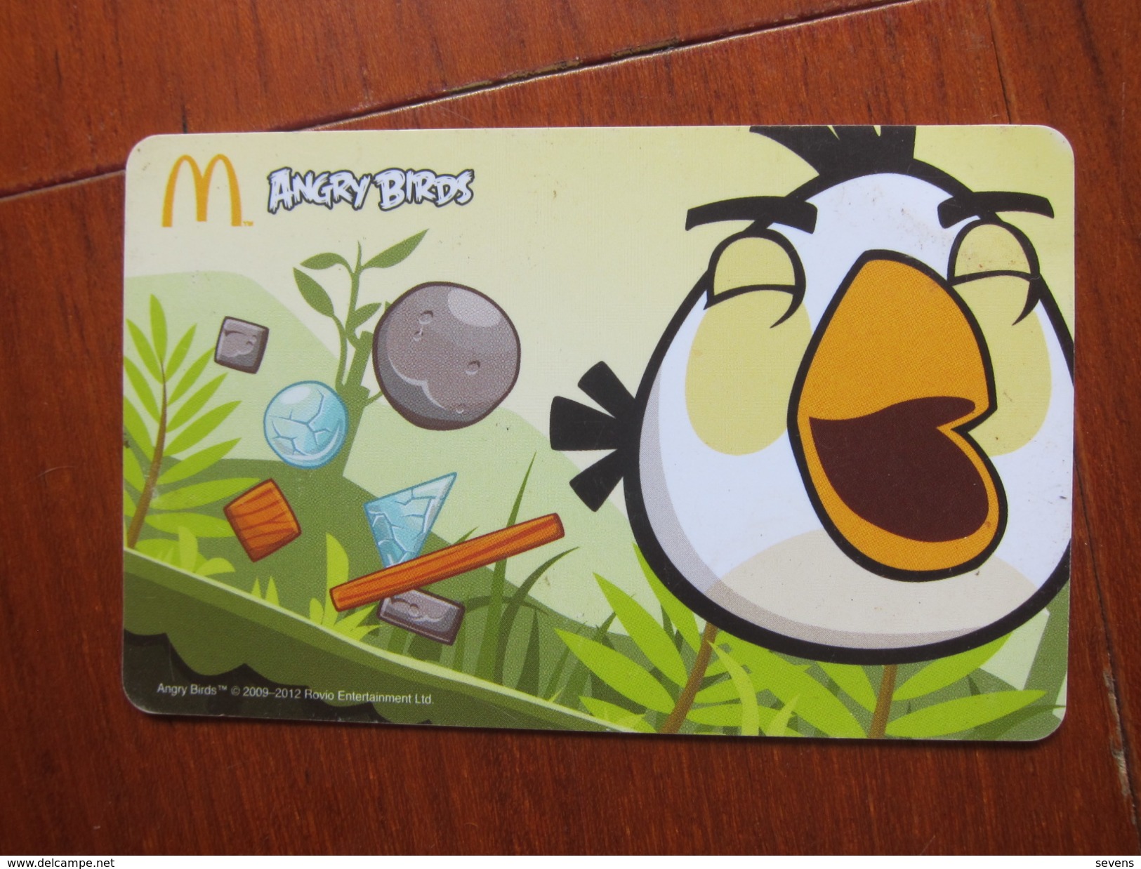 China McDonald's Promotion Card,Angry Birds I - Sonstige & Ohne Zuordnung