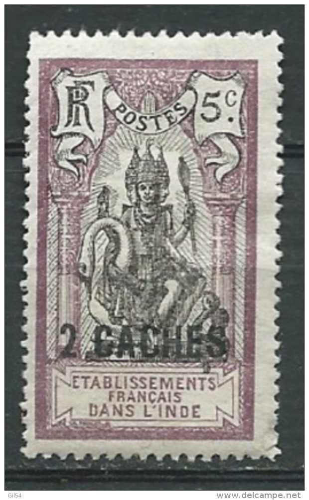 Inde Française   Yvert N°60 (*)  , Cw25017 - Oblitérés