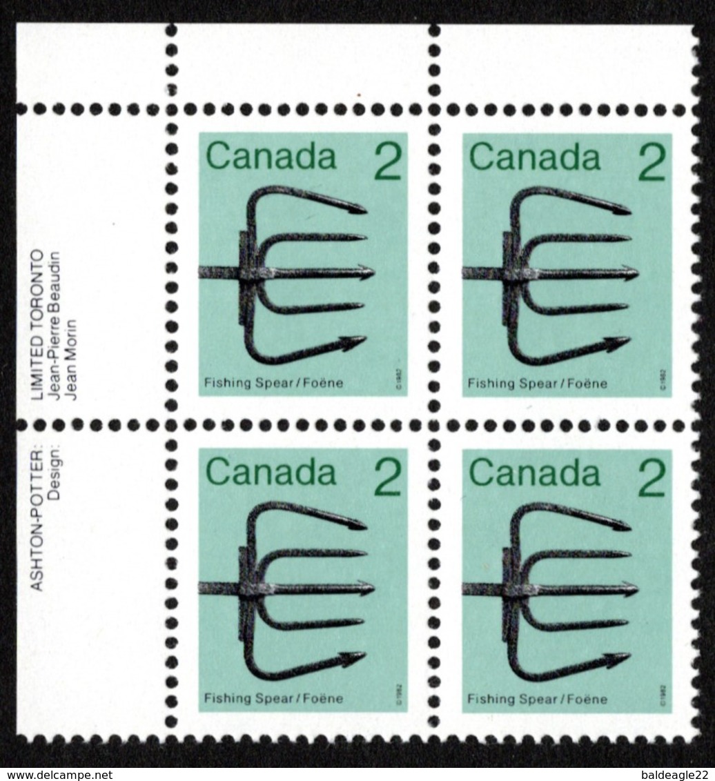 Canada - Scott #918 MNH - Corner Block - Unused Stamps