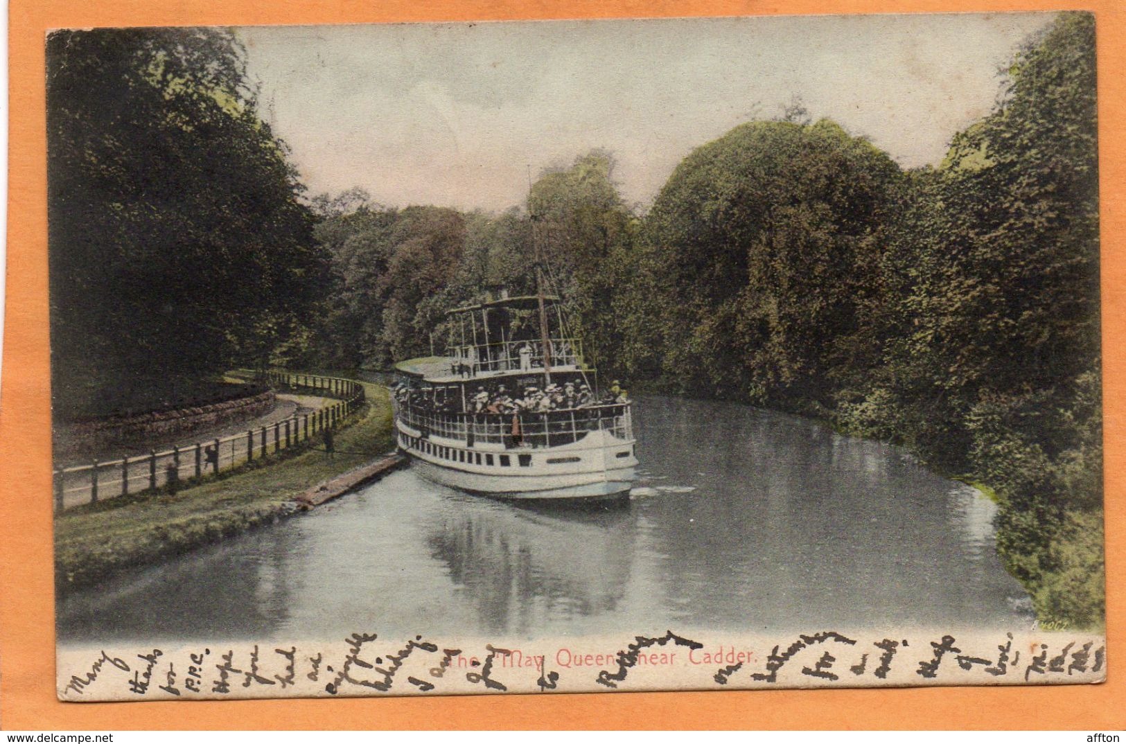 Cadder UK The May Queen 1906 Postcard - Dunbartonshire