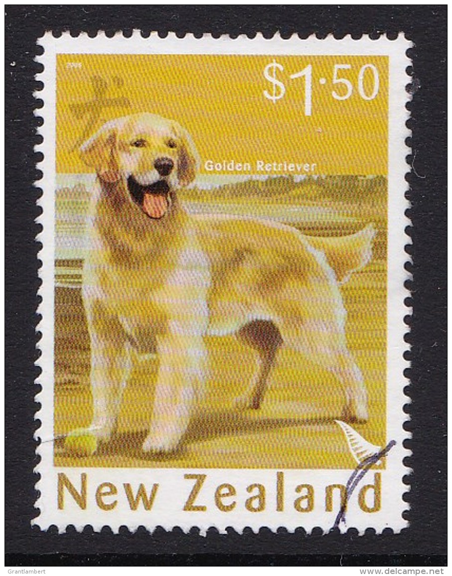 New Zealand 2006 Year Of The Dog $1.50 Retriever Used - - Used Stamps