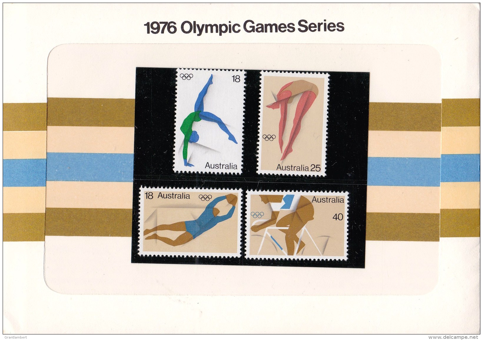 Australia 1976 Olympic Games Series Presentation Pack - Presentation Packs