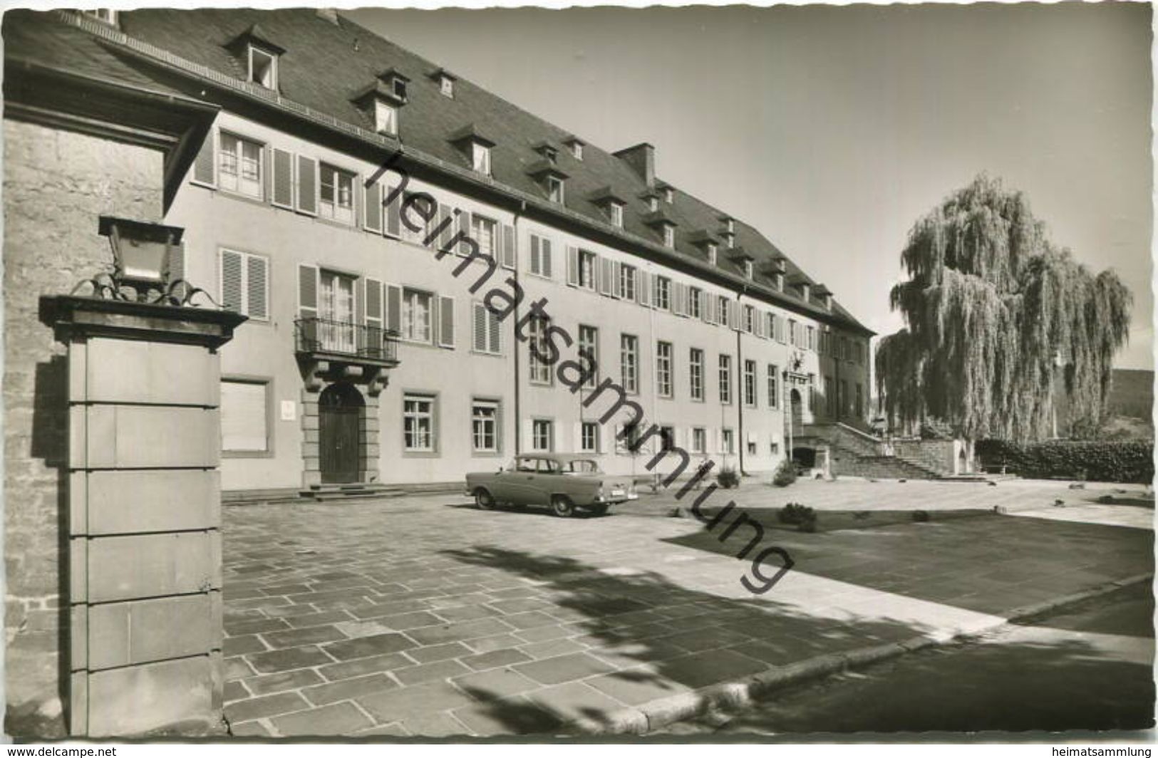 Lohr - Forstschule - Foto-AK - Verlag Gebr. Metz Tübingen - Lohr