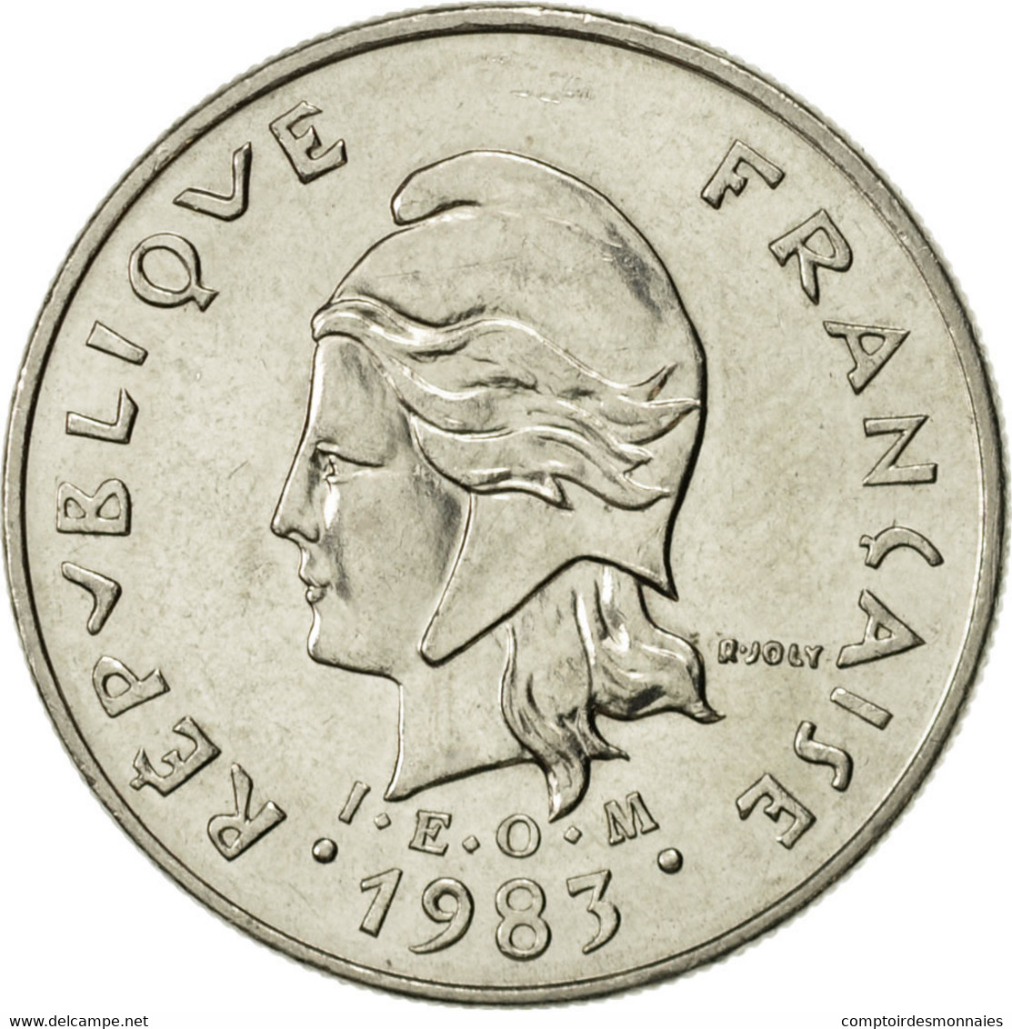 Monnaie, French Polynesia, 10 Francs, 1983, Paris, SUP, Nickel, KM:8 - Frans-Polynesië