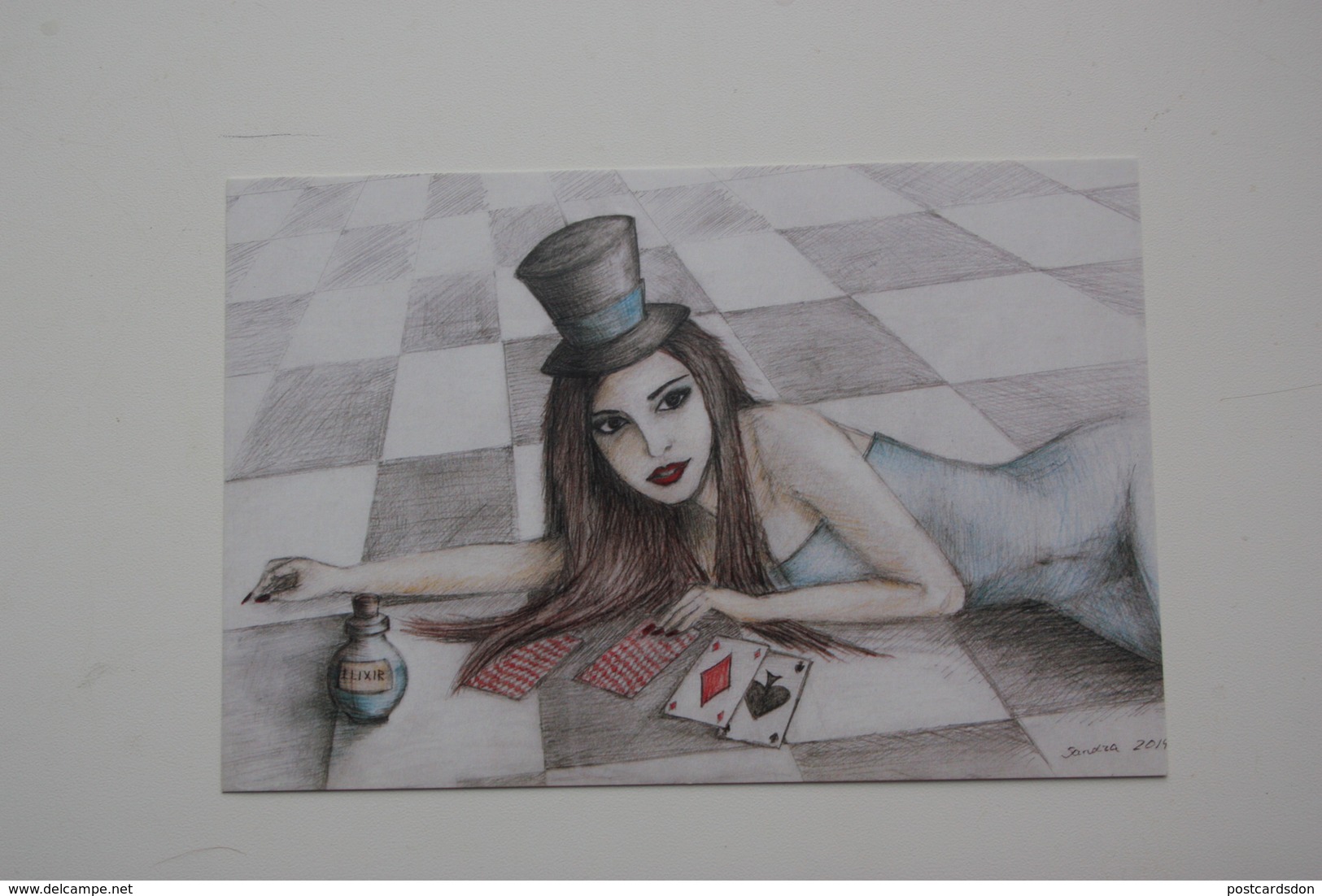 "Alice In Wonderland"  - Modern Ukrainian PC - Playing Cards - Contes, Fables & Légendes