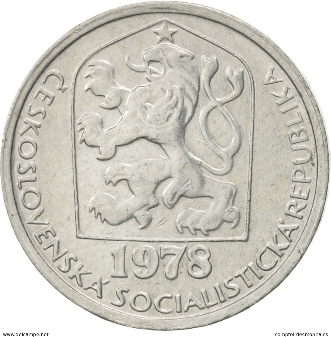 Monnaie, Tchécoslovaquie, 10 Haleru, 1978, SUP, Aluminium, KM:80 - Czechoslovakia