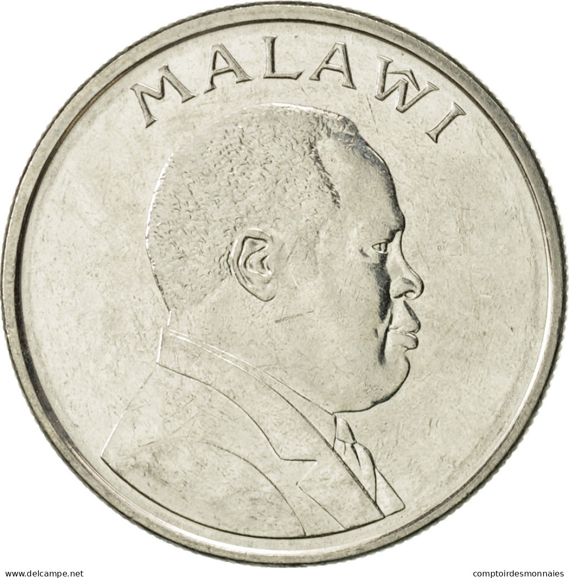 Monnaie, Malawi, 10 Tambala, 1995, SUP, Nickel Plated Steel, KM:27 - Malawi