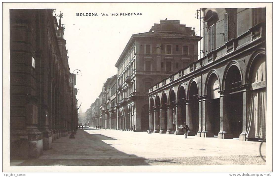 Italie - Bologna - Via Indipendenza (qualité Papier Glacé Photo Carte) - Bologna