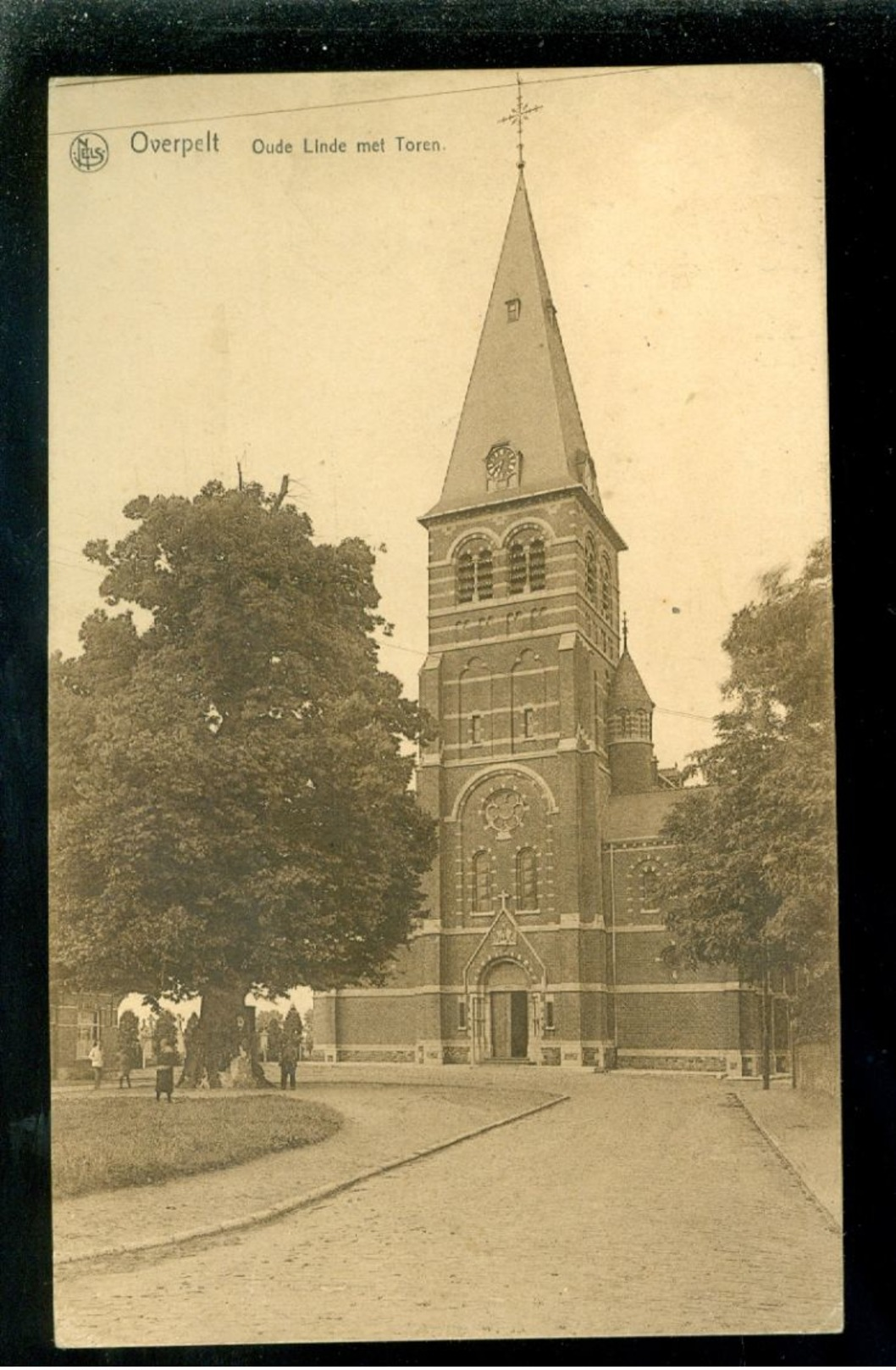 Overpelt  :    Oude Linde Met Toren - Overpelt