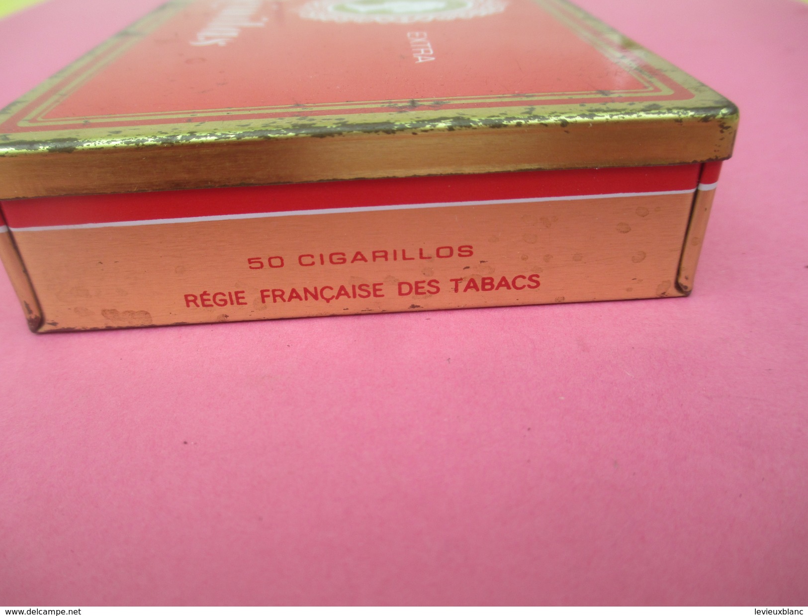 Boite Métallique Ancienne/Cigarillos  /Reinitas/Bresil Extra / Régie Française Des Tabacs/ Vers 1970 -1980      BFPP141 - Boxes