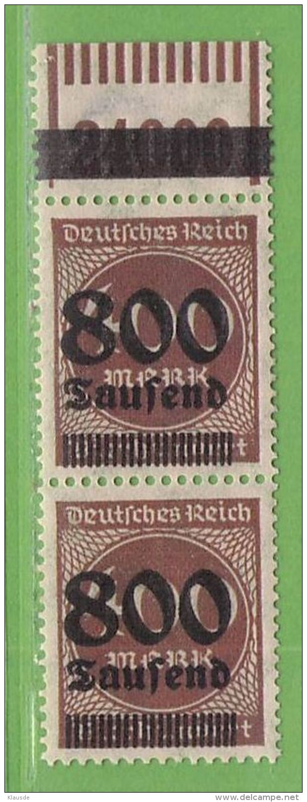 MiNr.303 OR OPD I Münster Geprüft Deutsches Reich - Other & Unclassified