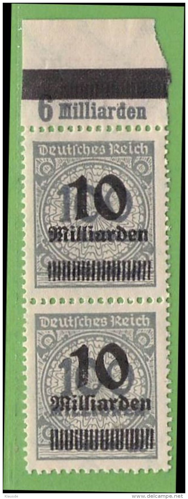 MiNr.337A OR OPD I Münster Geprüft Deutsches Reich - Other & Unclassified