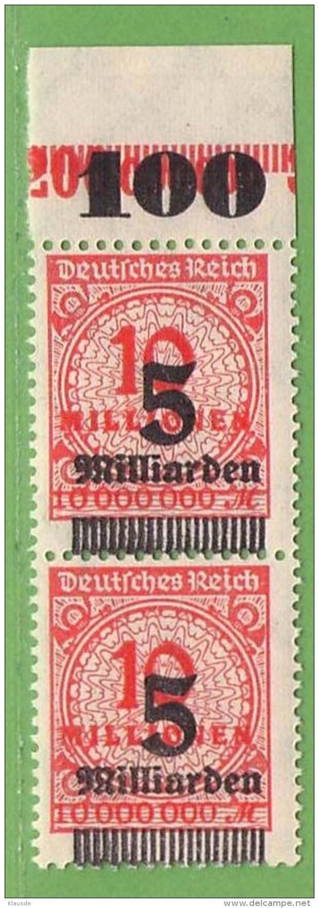 MiNr.334A OR OPD K Stettin Geprüft Deutsches Reich - Other & Unclassified