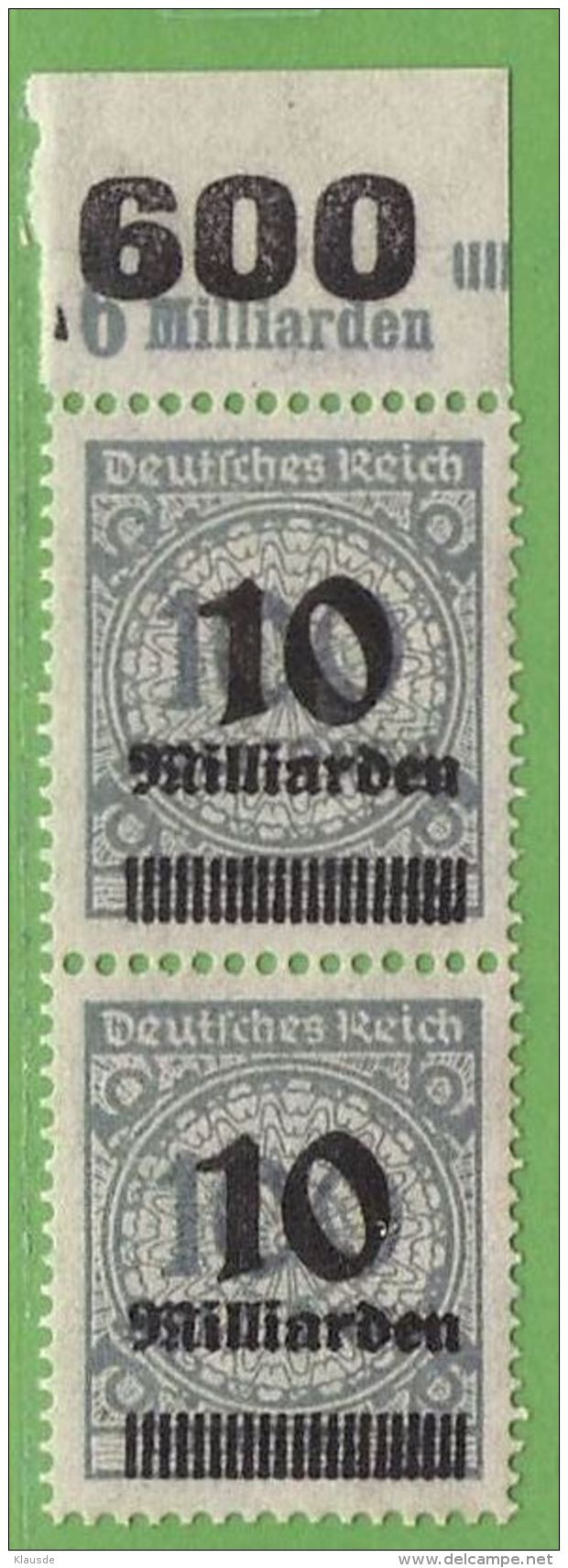 MiNr.337A OR OPD K Stettin Geprüft Deutsches Reich - Other & Unclassified