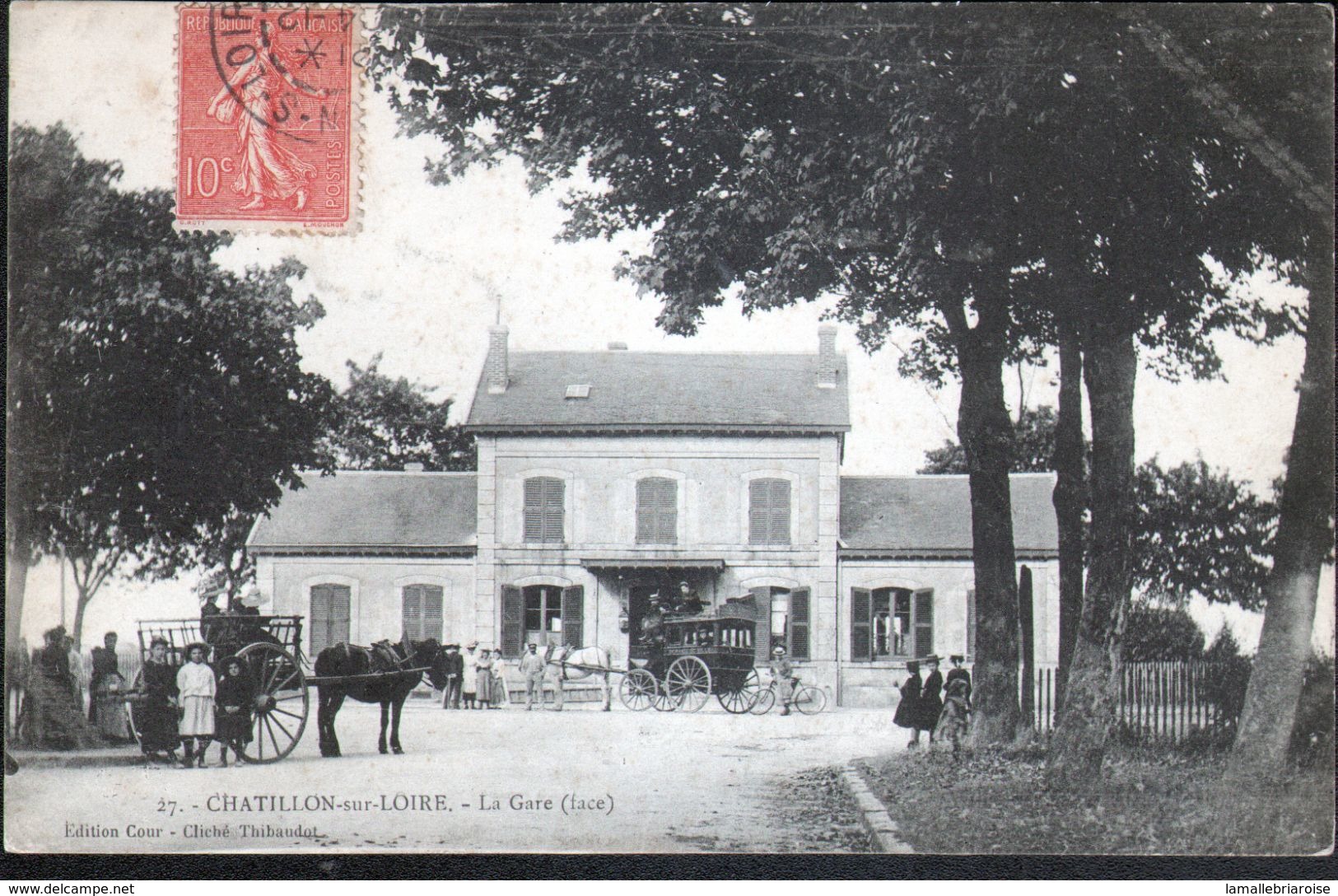 45, CHATILLON SUR LOIRE, LA GARE - Chatillon Sur Loire