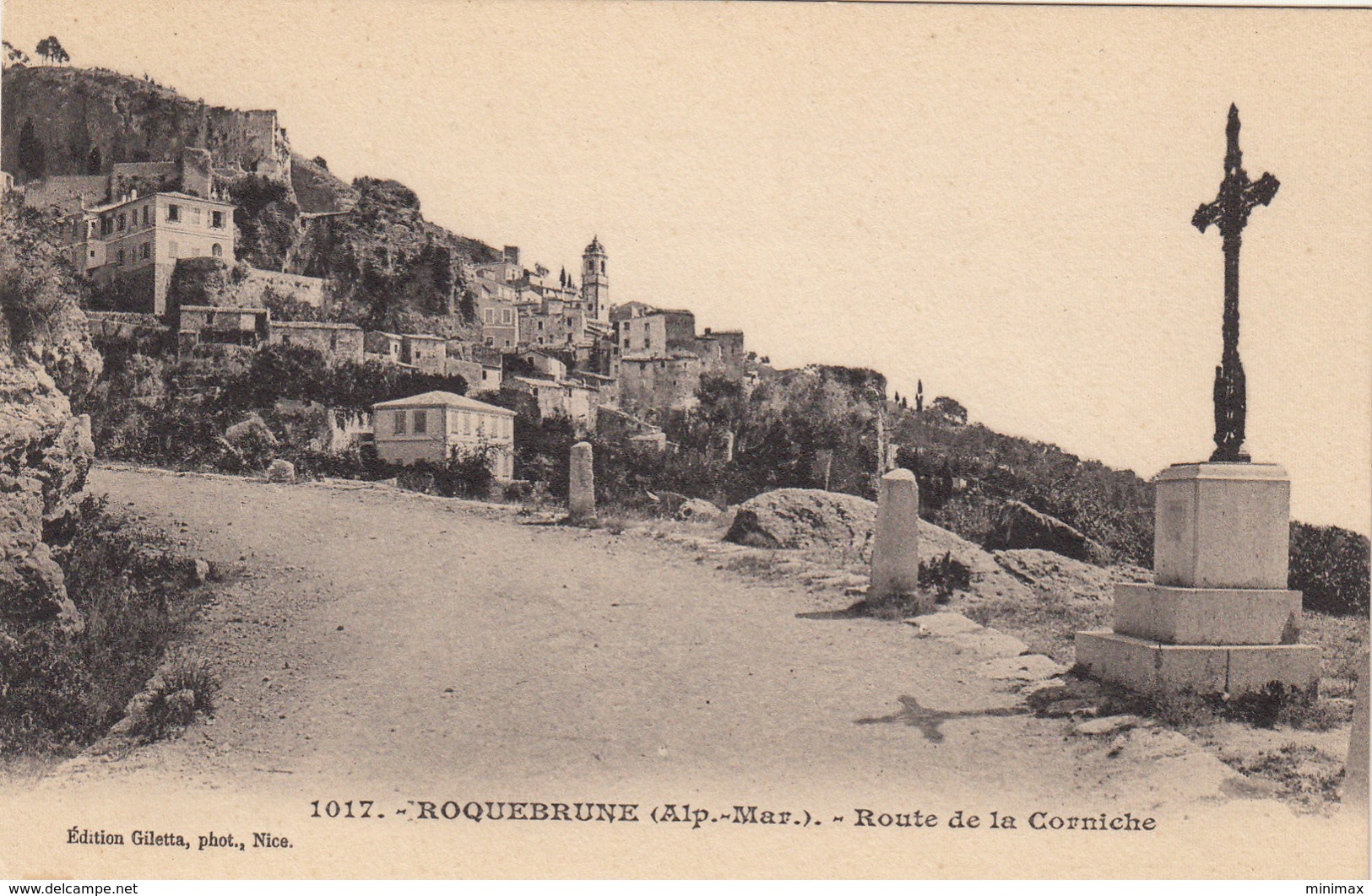 Roquebrune - Route De La Corniche - Roquebrune-Cap-Martin