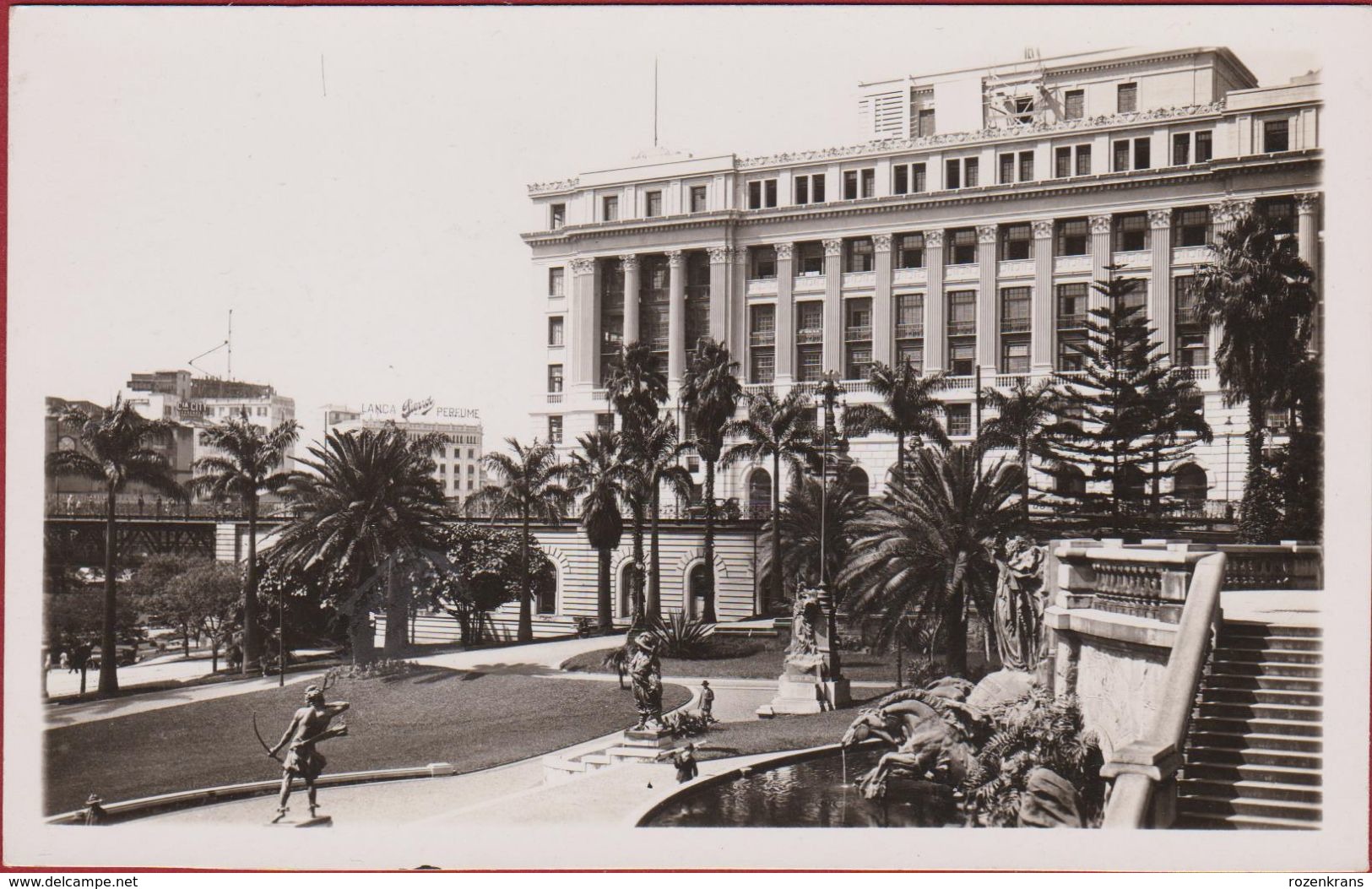 Bresil Brazil Brasil Sao Paulo Parque Anhangabahu (Very Good Condition) Photo Card Carte Fotokaart - São Paulo