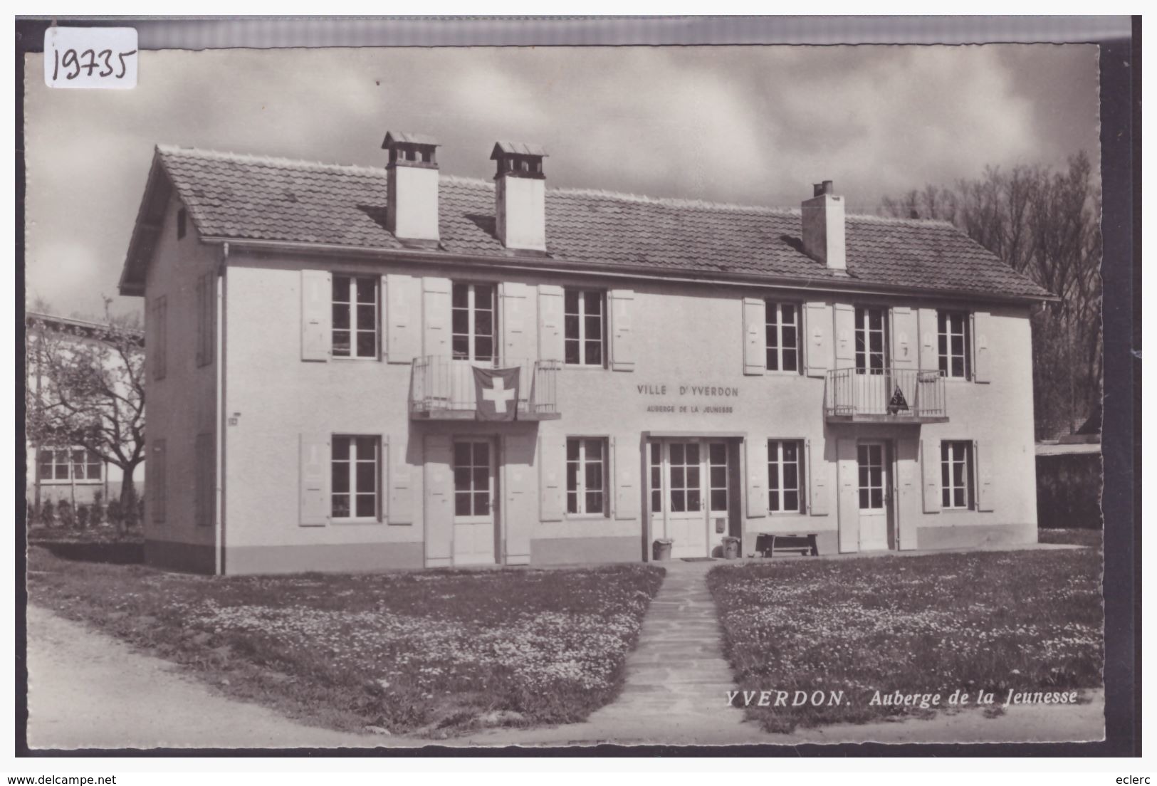 DISTRICT D'YVERDON - YVERDON - AUBERGE DE JEUNESSE - CARTE NON CIRCULEE - TB - Yverdon-les-Bains 