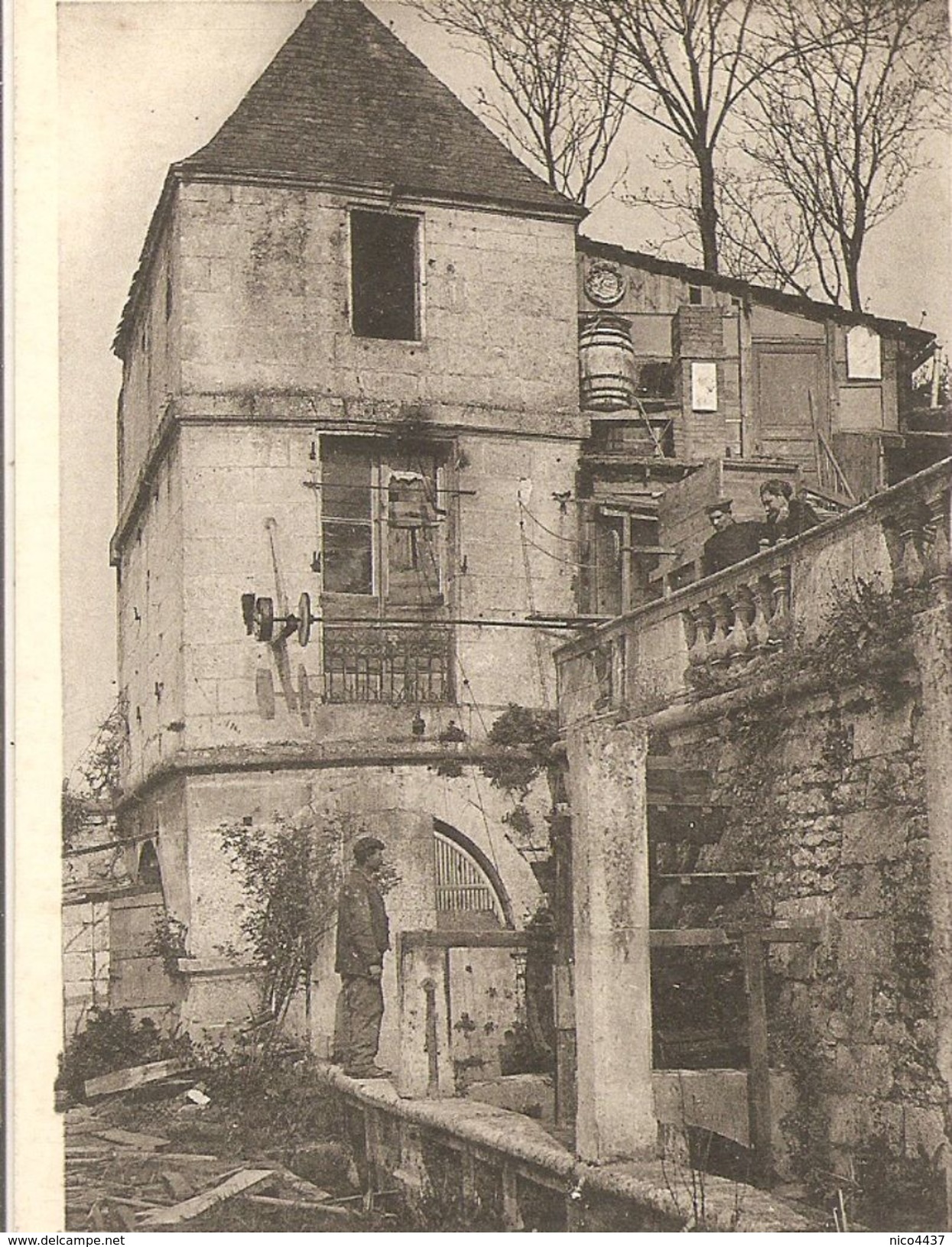 Cpa Angouléme La Faience Ateliers Renoleau Le Moulin - Angouleme