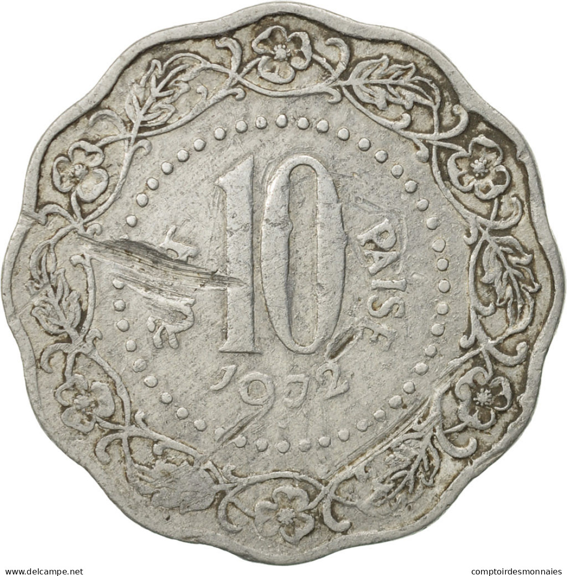 Monnaie, INDIA-REPUBLIC, 10 Paise, 1972, TTB, Aluminium, KM:27.1 - Inde