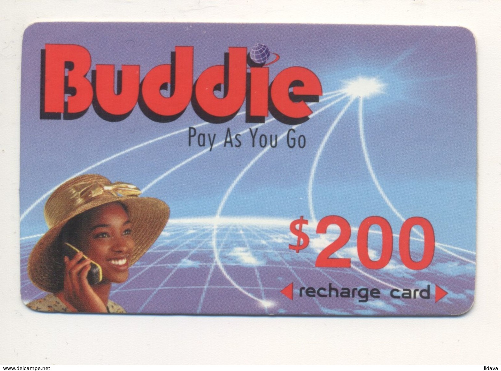 ZIMBABWE - Buddie - Prepaid Card - 200 $ - Cardboard - - Zimbabwe