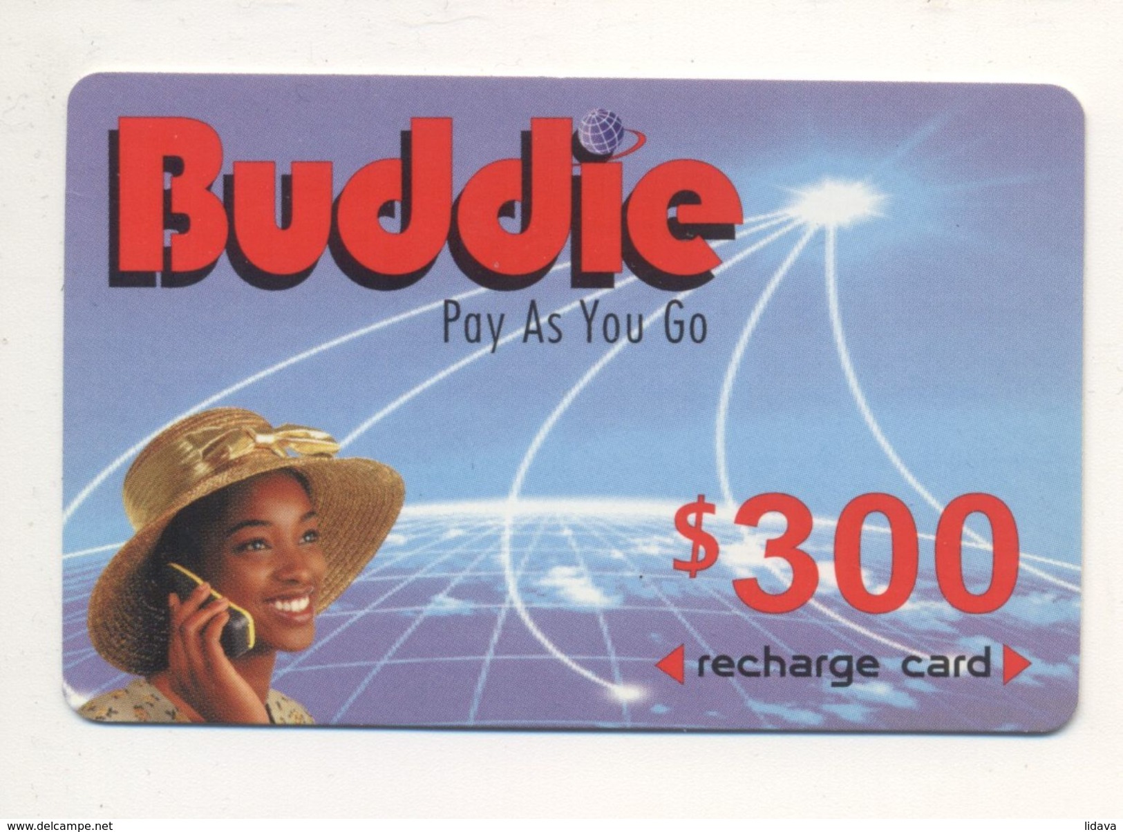 ZIMBABWE - Buddie - Prepaid Card - 300 $ - Cardboard - - Zimbabwe