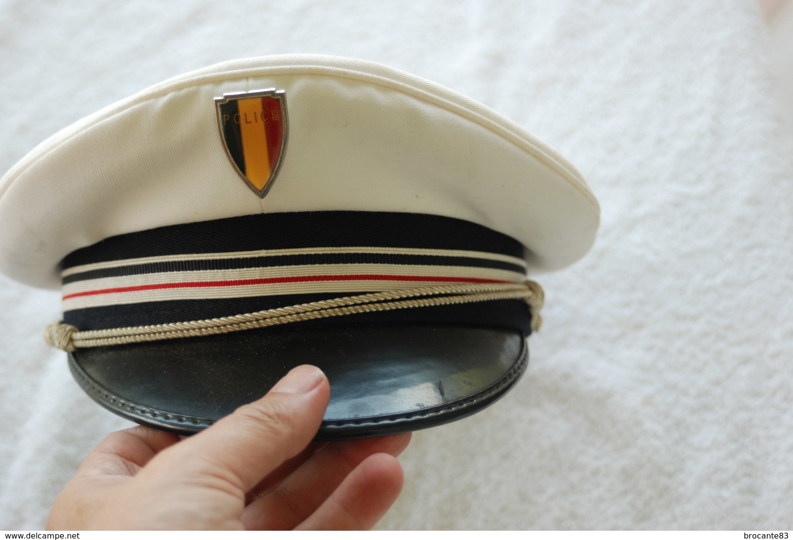 Casquette Obsolette Brigadier Chef Police Francaise - Headpieces, Headdresses