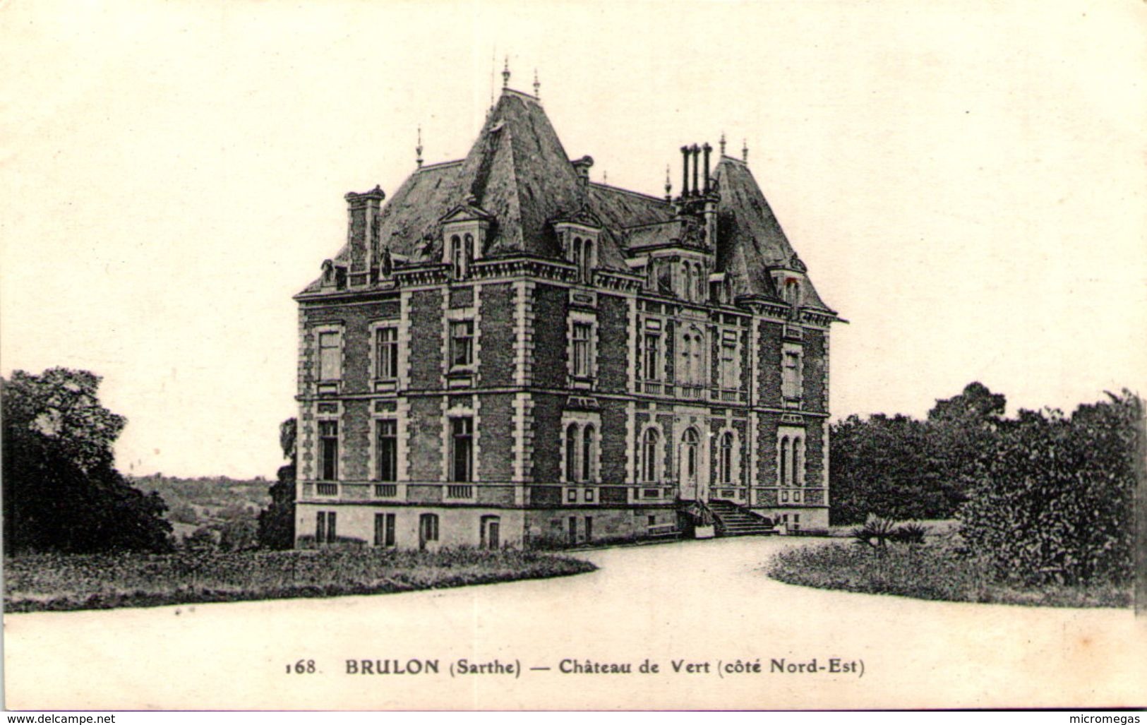 BRULON (Sarthe) - Château De Vert - Brulon