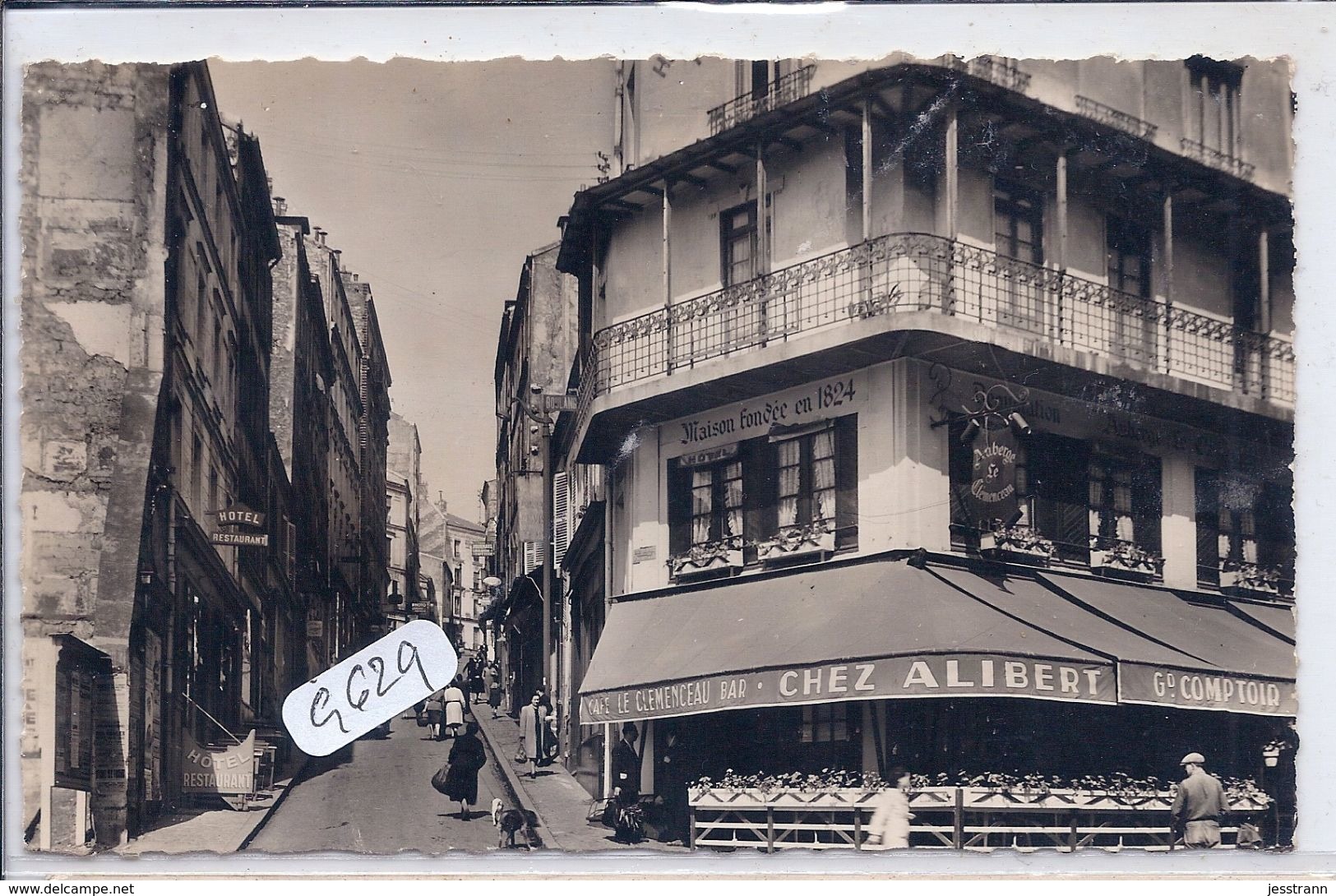 SAINT-CLOUD-- CHEZ ALIBERT- LE CLEMENCEAU BAR- RUE ROYALE - Saint Cloud