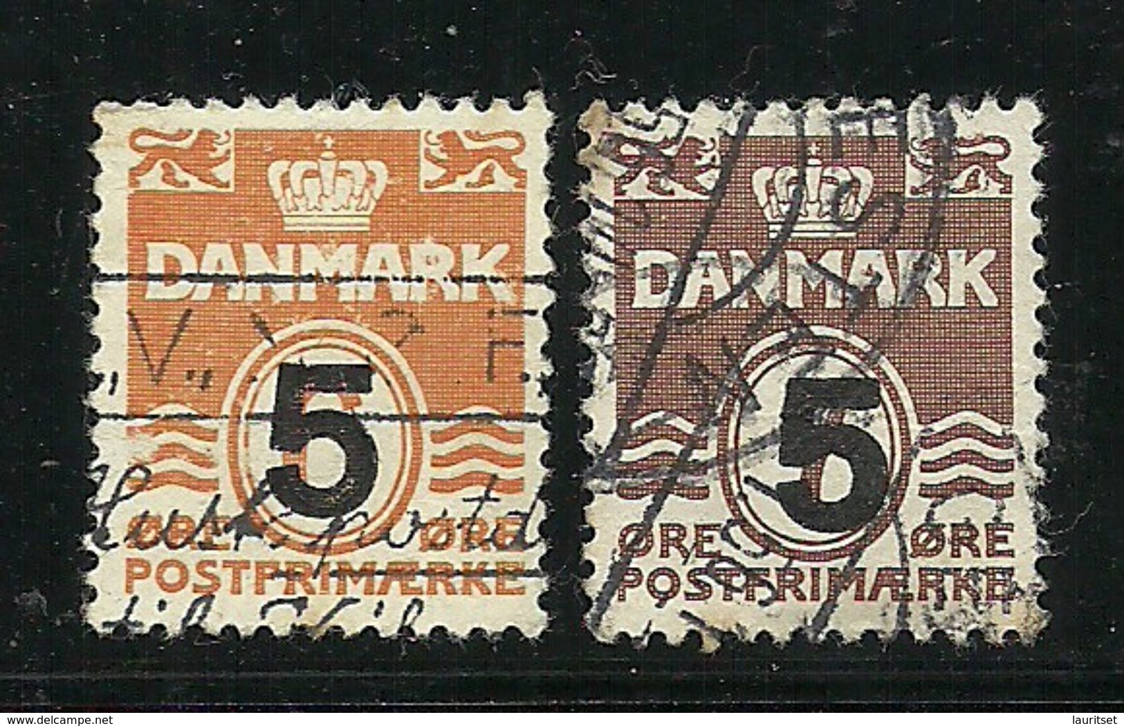 DENMARK Dänemark 1955 Michel 358 - 359 O - Gebraucht