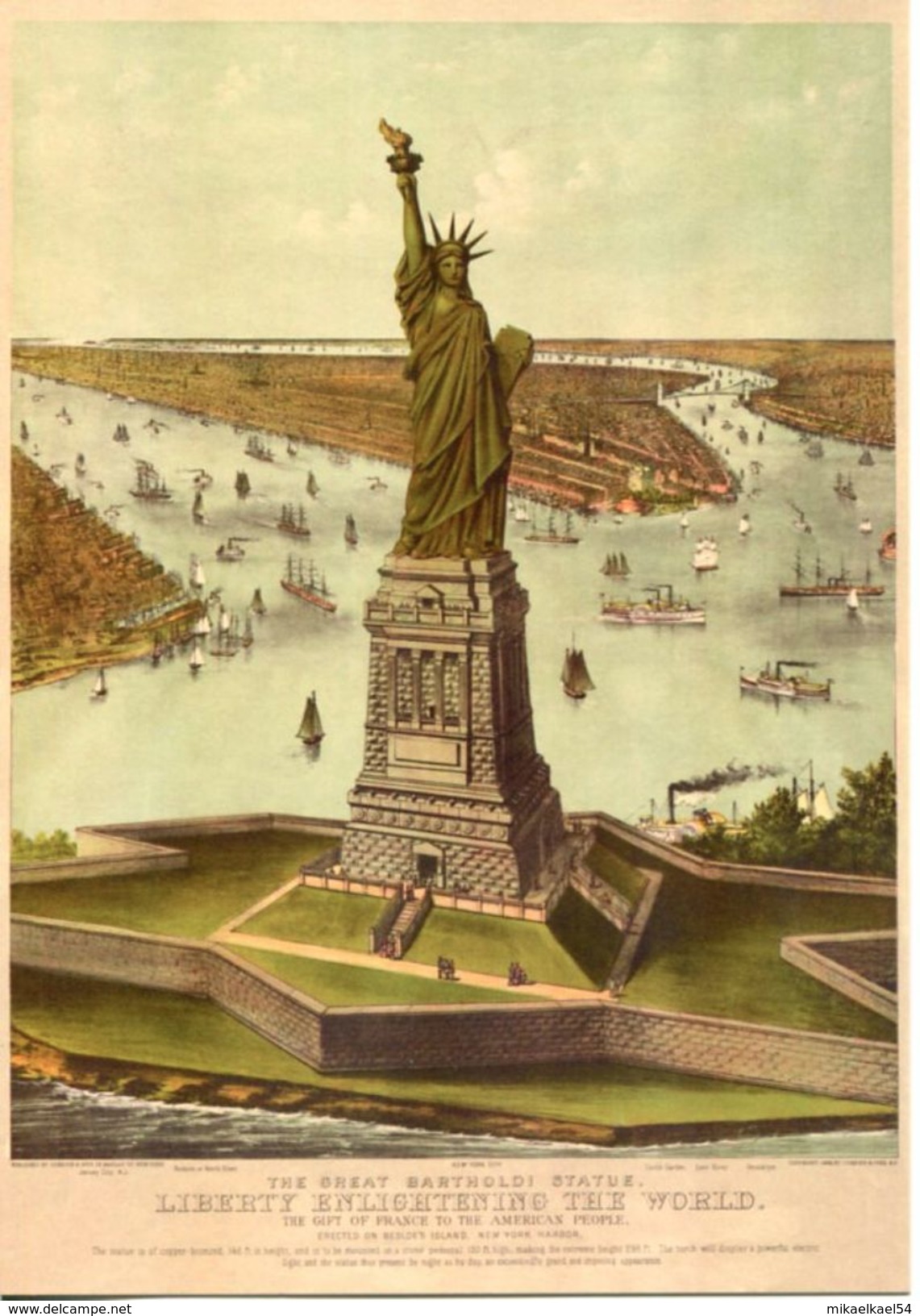 CARTE POSTALE PRE TIMBREE "LIBERTY ENLIGHTENING THE WORD"- 2016 - Neuve - Prêts-à-poster:  Autres (1995-...)