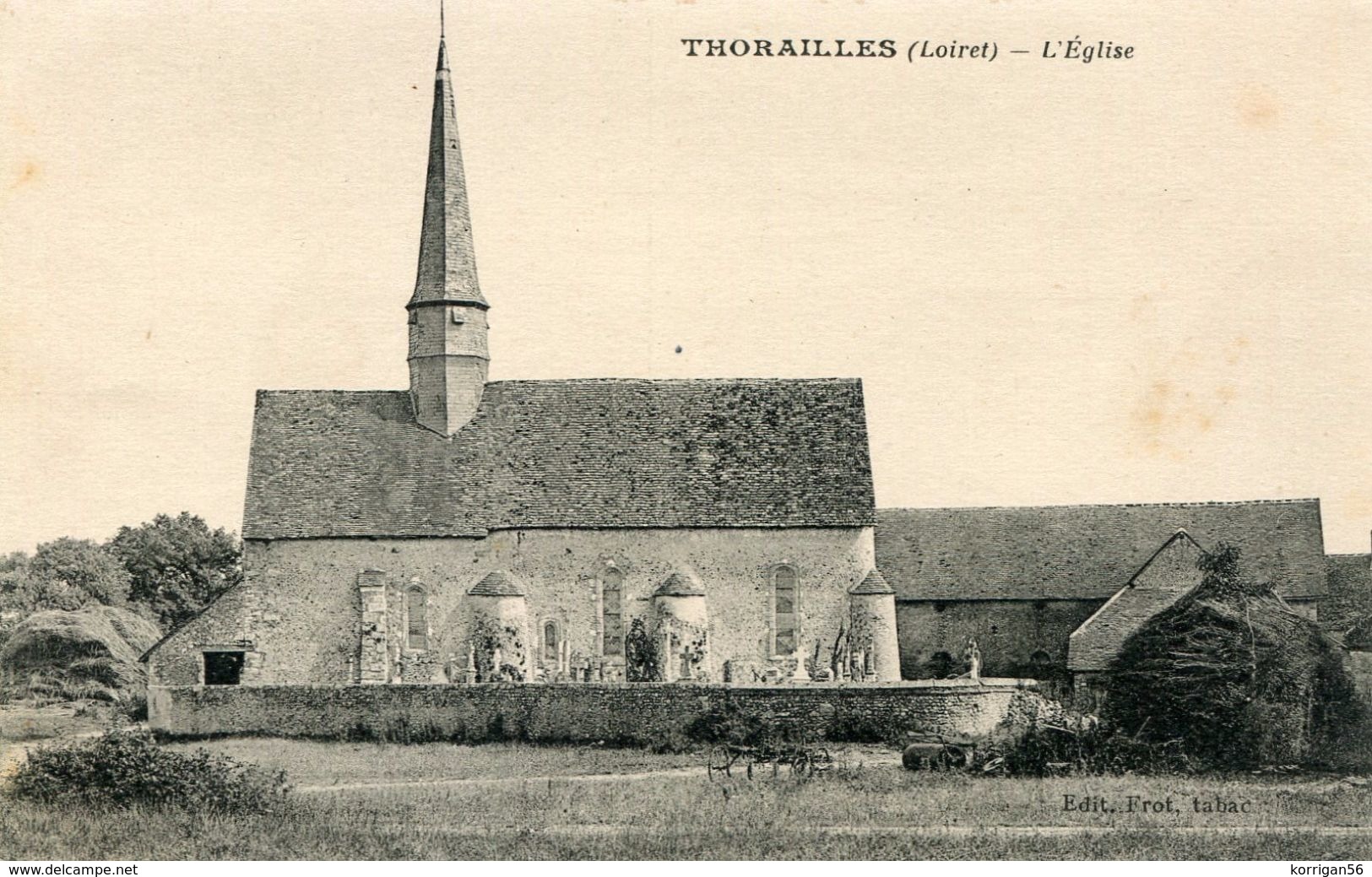 THORAILLES ***THORAILLE *** L EGLISE*** - Autres & Non Classés