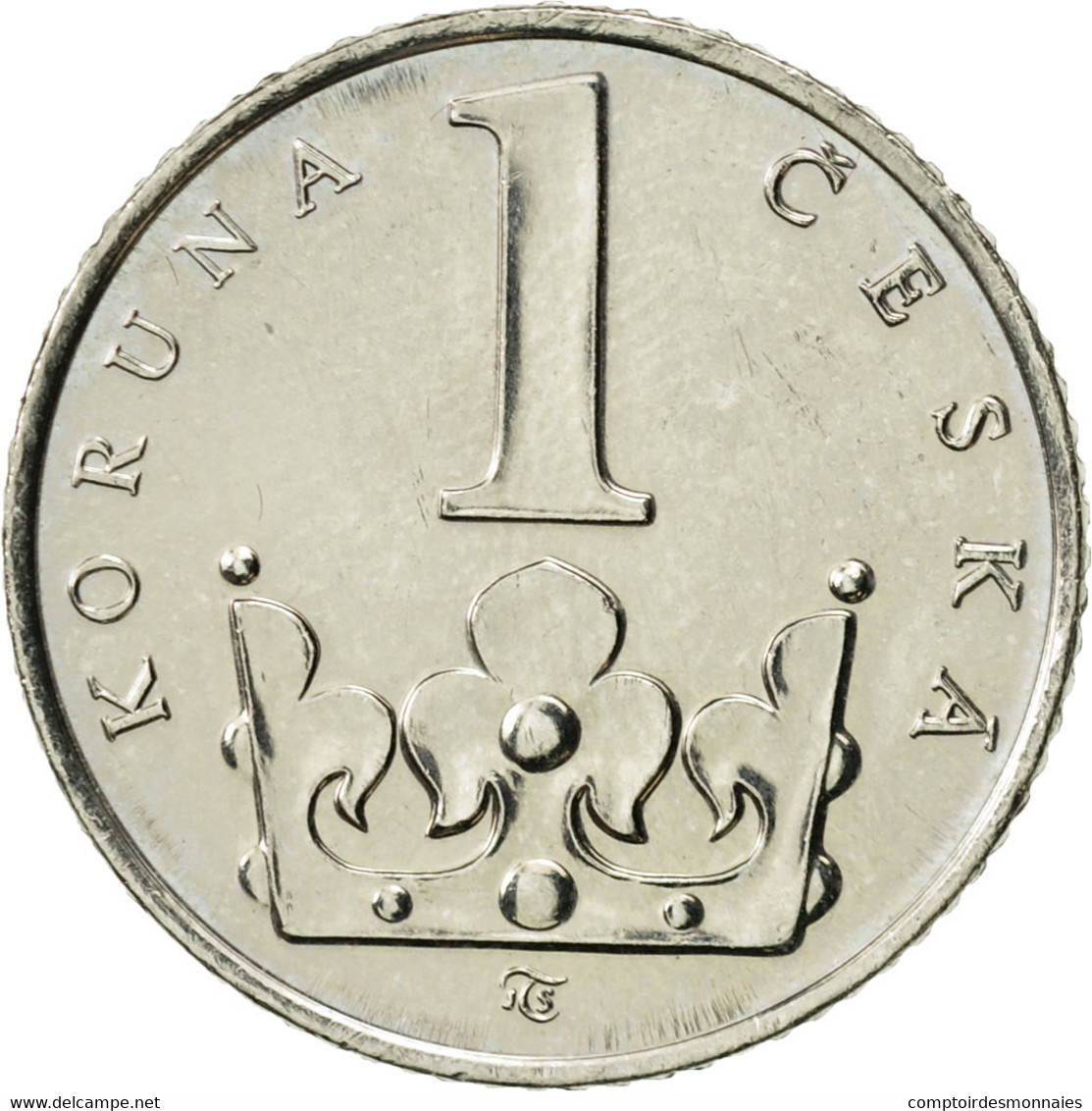 Monnaie, République Tchèque, Koruna, 1994, SUP, Nickel Plated Steel, KM:7 - Tchéquie