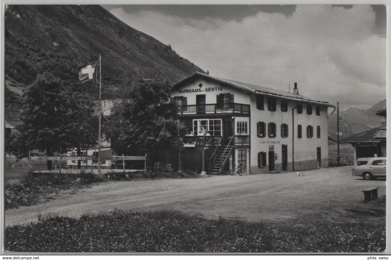 Davos-Sertig-Dörfli (1860 M) Kurhaus Sertig - Photo: Stefan Reiss No. 426 - Other & Unclassified