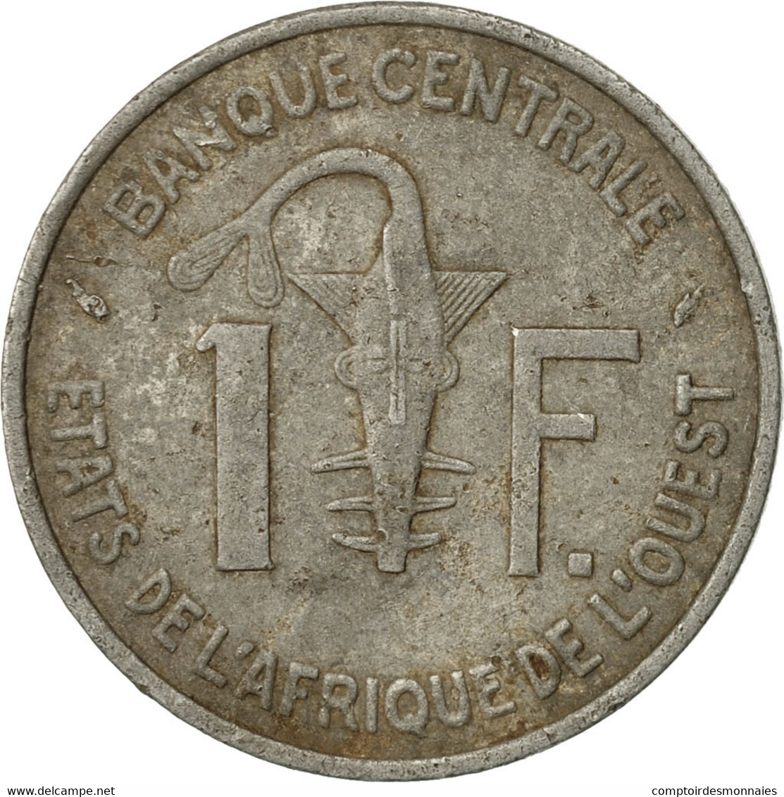 Monnaie, West African States, Franc, 1975, Paris, TB, Aluminium, KM:3.1 - Côte-d'Ivoire