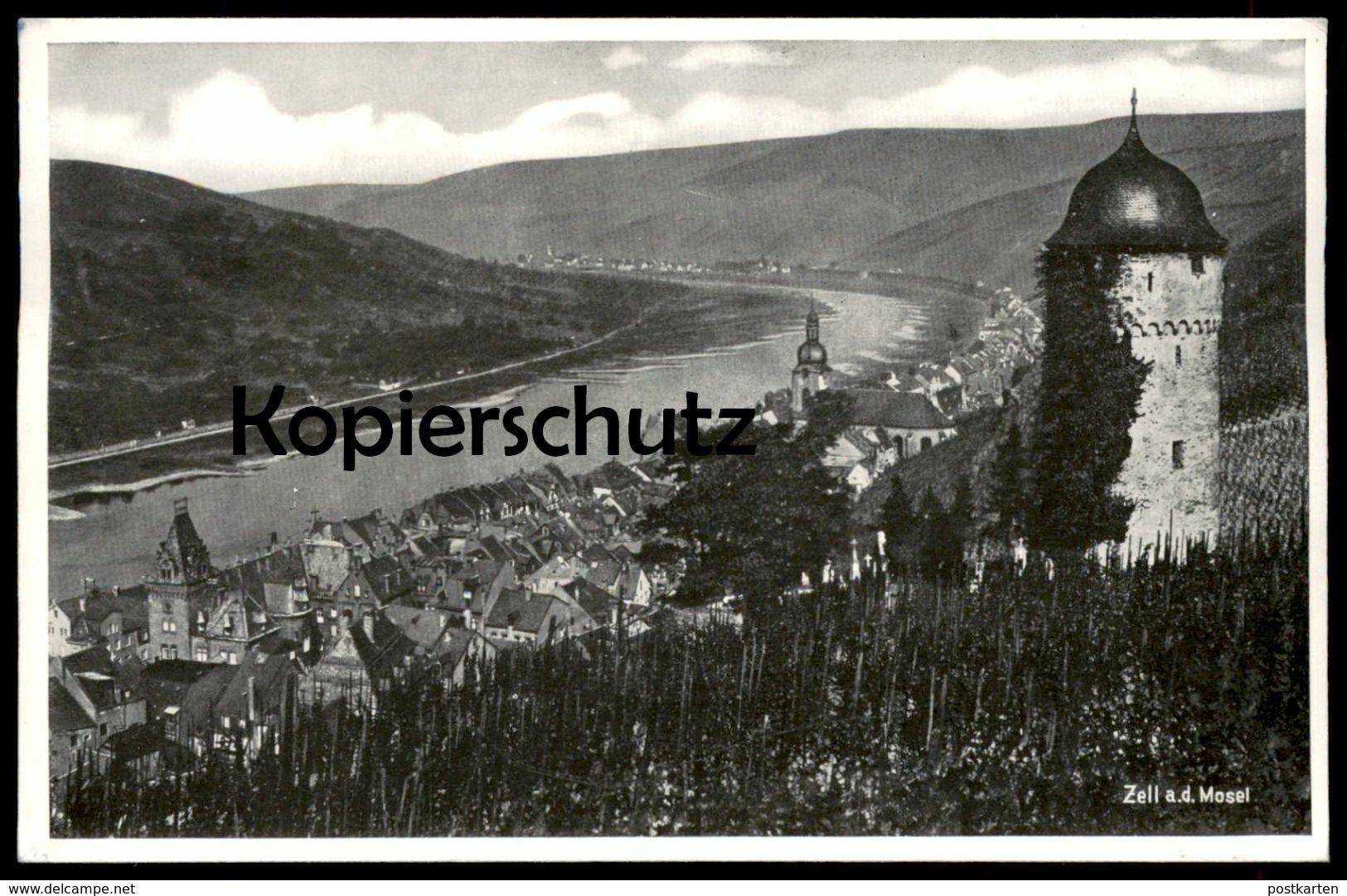 ALTE POSTKARTE ZELL AN DER MOSEL Postcard Ansichtskarte Cpa AK - Zell