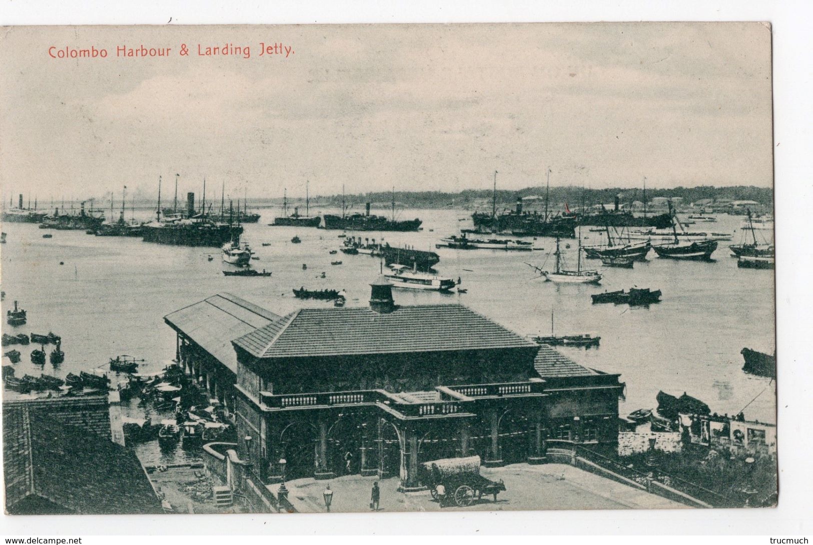 SRI LANKA (CEYLAN)  -  COLOMBO - Harbour And Landing Jetty - Sri Lanka (Ceylon)