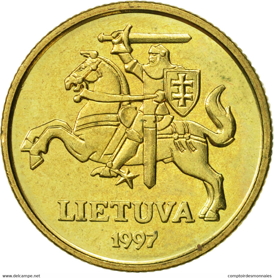 Monnaie, Lithuania, 20 Centu, 1997, SUP, Nickel-brass, KM:107 - Lithuania