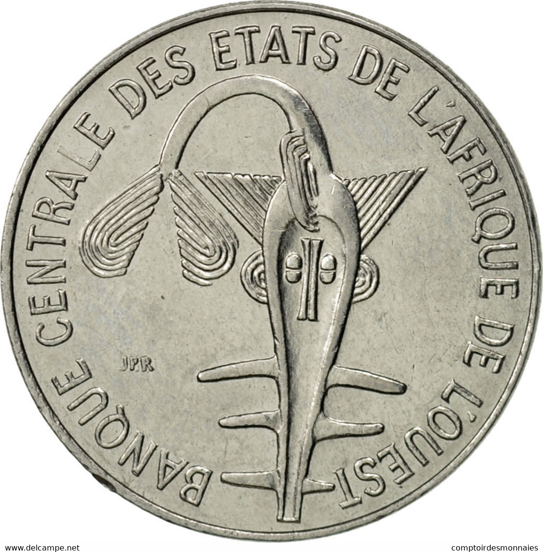 Monnaie, West African States, Franc, 1977, Paris, SUP, Steel, KM:8 - Côte-d'Ivoire