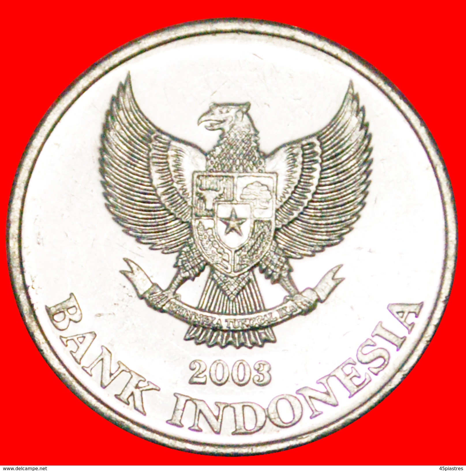 * JASMINE FLOWER: INDONESIA ★ 500 RUPIAH 2003 MINT LUSTRE!  LOW START&#x2605; NO RESERVE! - Indonesien