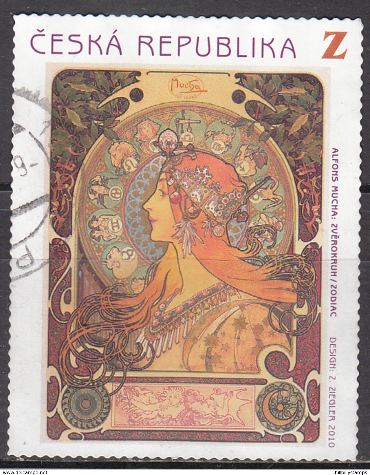 CZECH REPUBLIC      SCOTT NO. 3455     USED     YEAR 2010 - Oblitérés