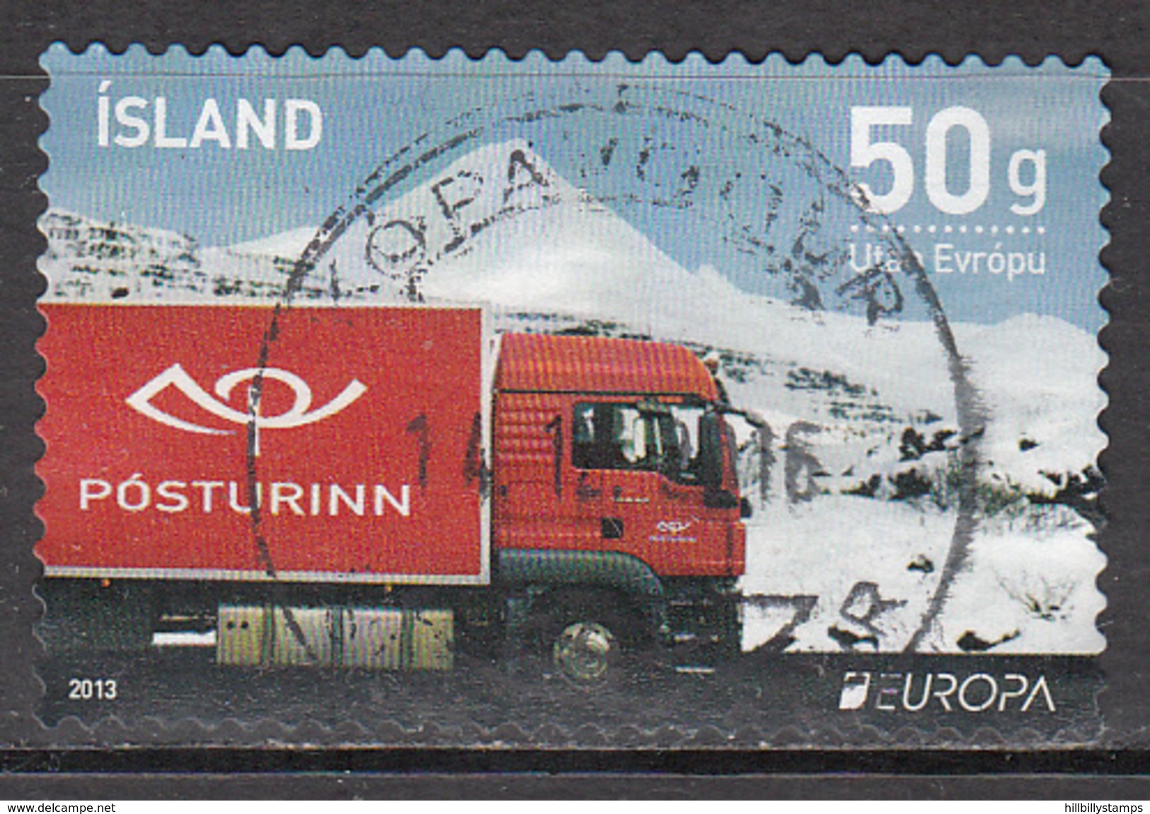 ICELAND     SCOTT NO. 1310     USED     YEAR  2013 - Usati