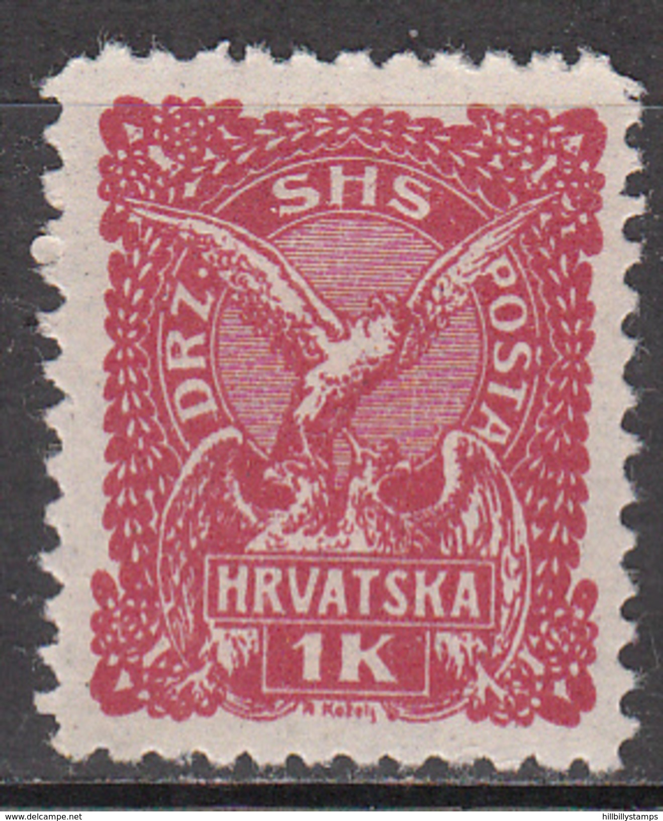YUGOSLAVIA      SCOTT NO.2L39    MINT HINGED     YEAR  1919 - Unused Stamps