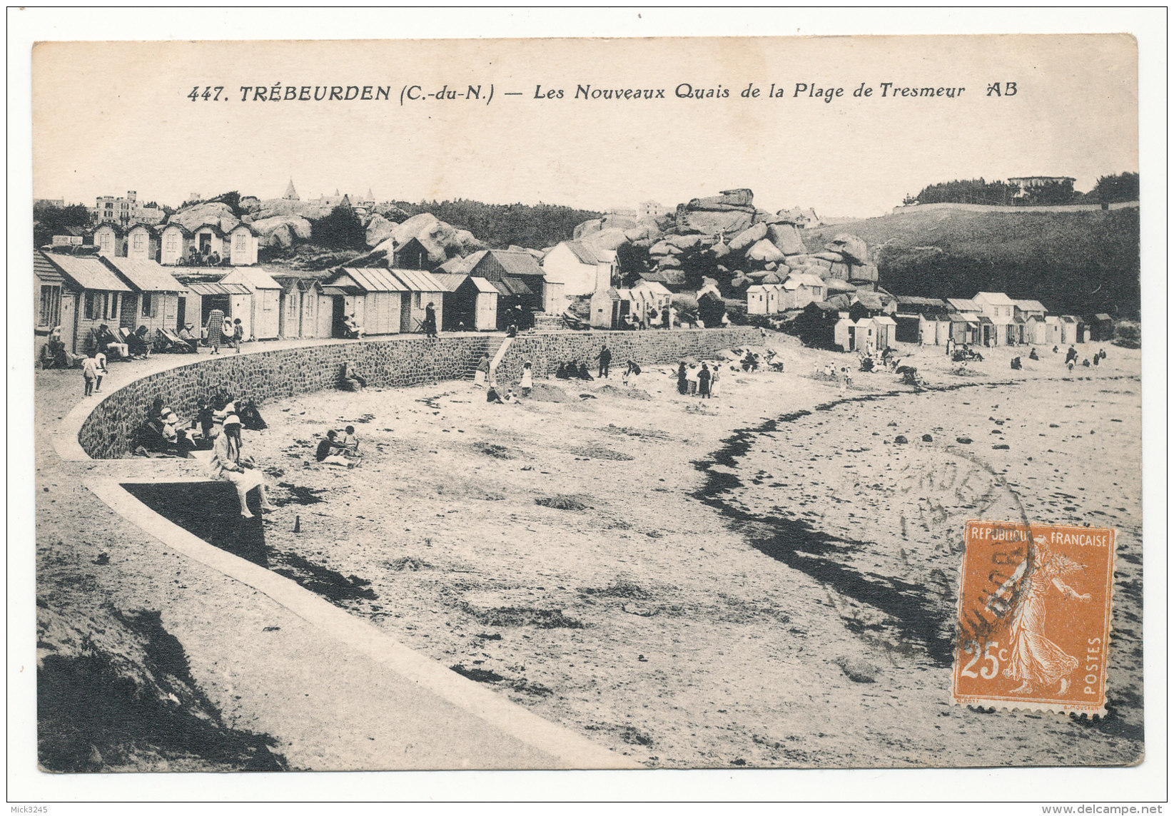 Trébeurden - Les Nouveaux Quais De La Plage - Edit:AB - 447 - Trébeurden